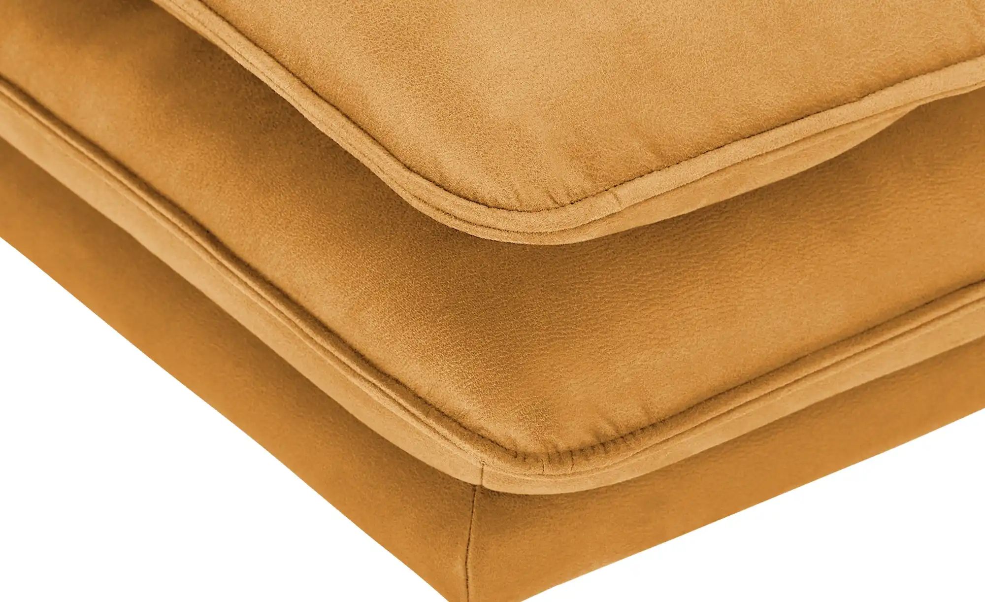 W.SCHILLIG Ecksofa aus Mikrofaser Broadway ¦ orange ¦ Maße (cm): B: 291 H: günstig online kaufen