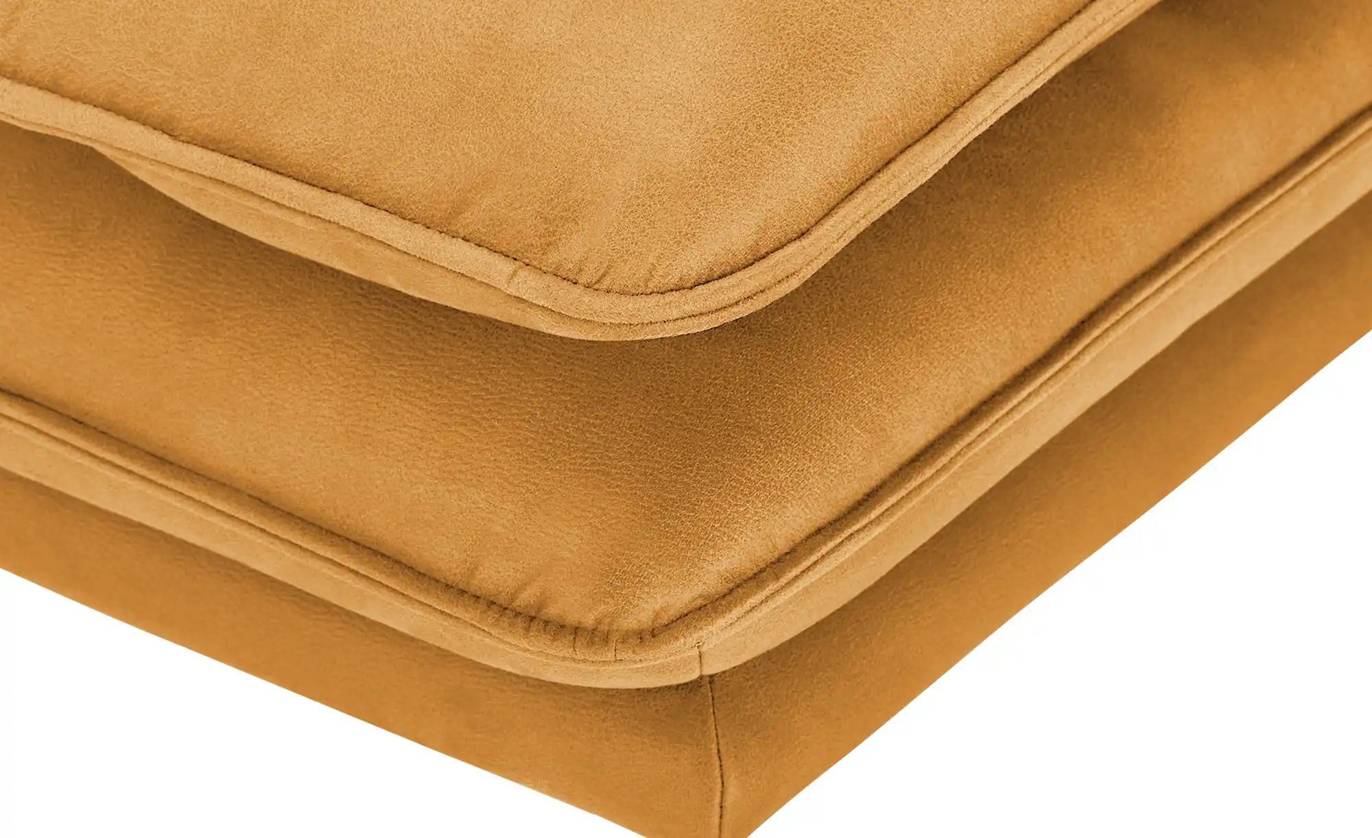 W.SCHILLIG Ecksofa aus Mikrofaser Broadway ¦ orange ¦ Maße (cm): B: 291 H: günstig online kaufen