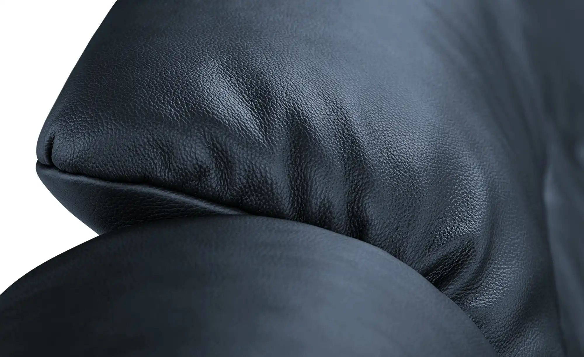 Thumbnail - Polstermöbel Oelsa Komfort-Ecksofa aus Leder  Andorra ¦ türkis/petrol ¦ Maße (cm): B: 272 H: 99 T: 238.0 Polstermöbel > ...
