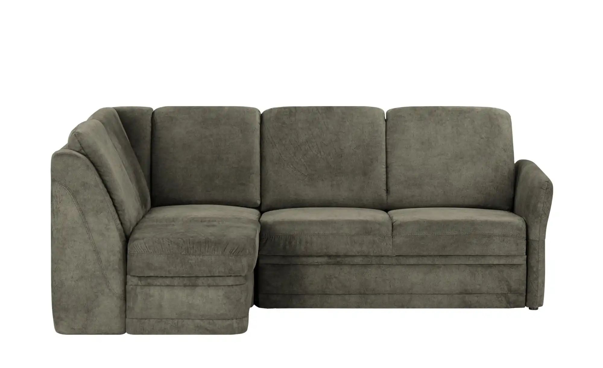 Polstermöbel Oelsa Ecksofa  Luna ¦ grün ¦ Maße (cm): B: 224 H: 91 T: 160 Po günstig online kaufen