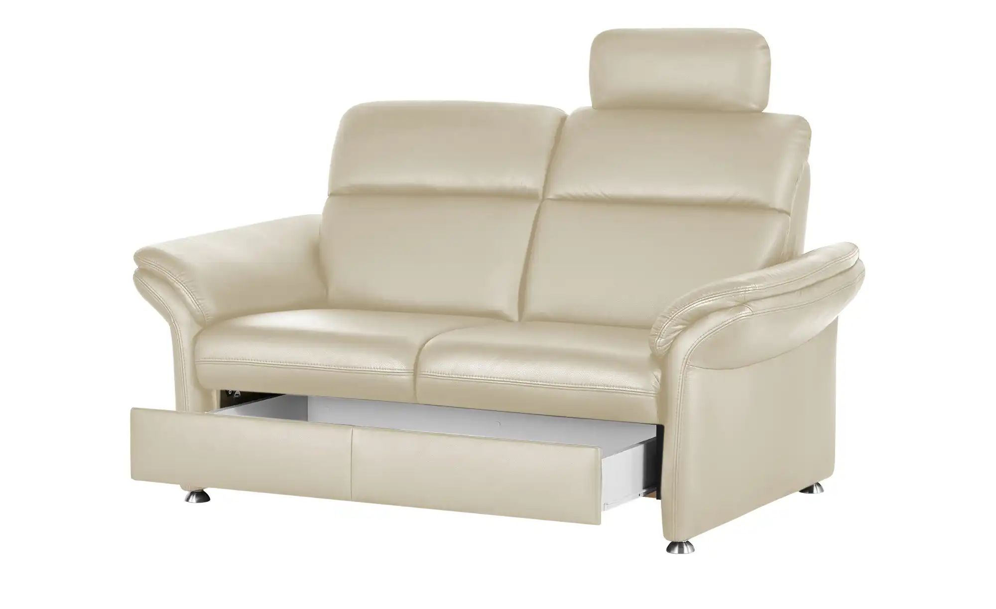 meinSofa Einzelsofa Leder Manon ¦ beige ¦ Maße (cm): B: 170 H: 94 T: 92 Pol günstig online kaufen