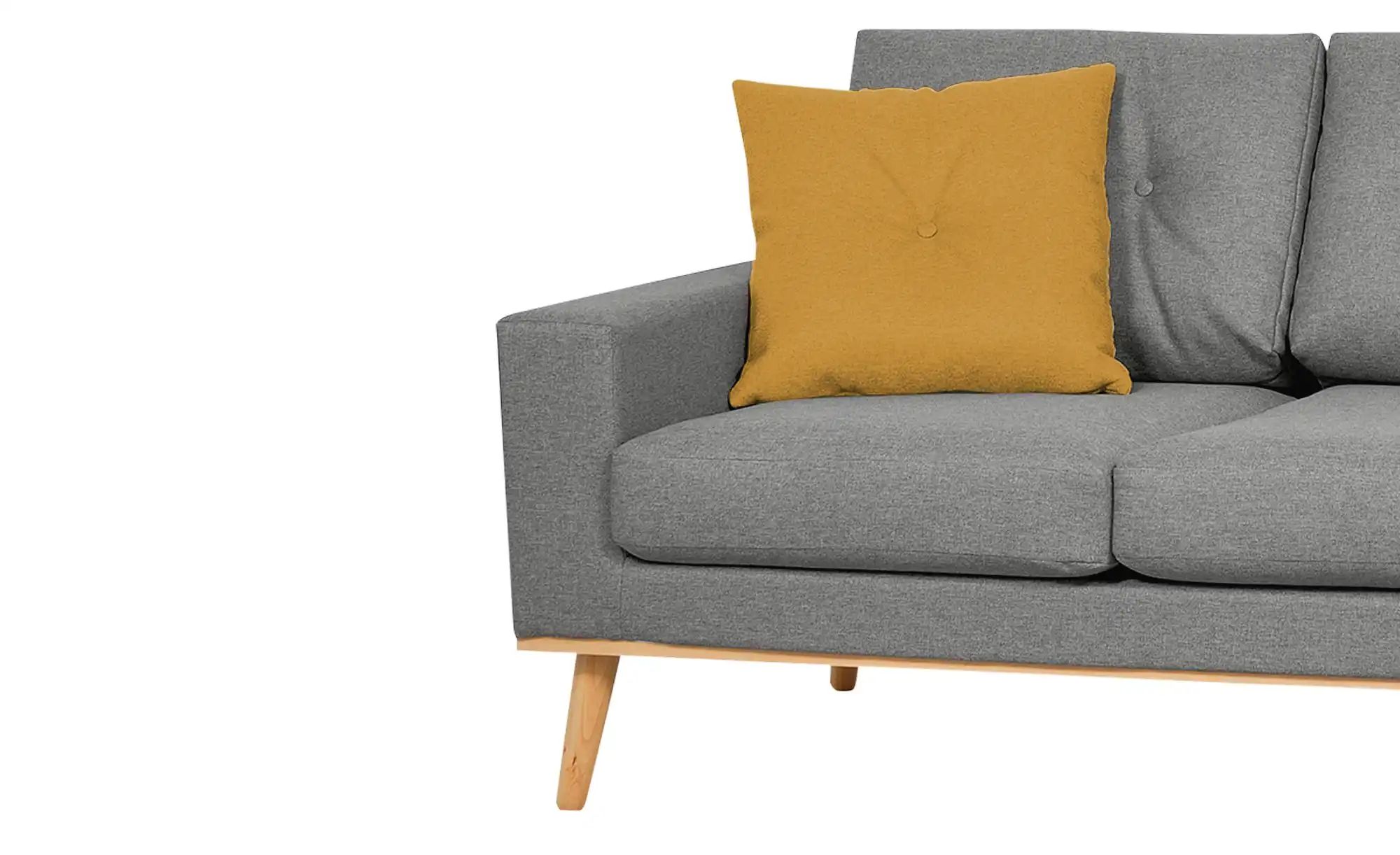 Sofa, 3-sitzig  Cristy ¦ grau ¦ Maße (cm): B: 211 H: 88 T: 86 Polstermöbel günstig online kaufen