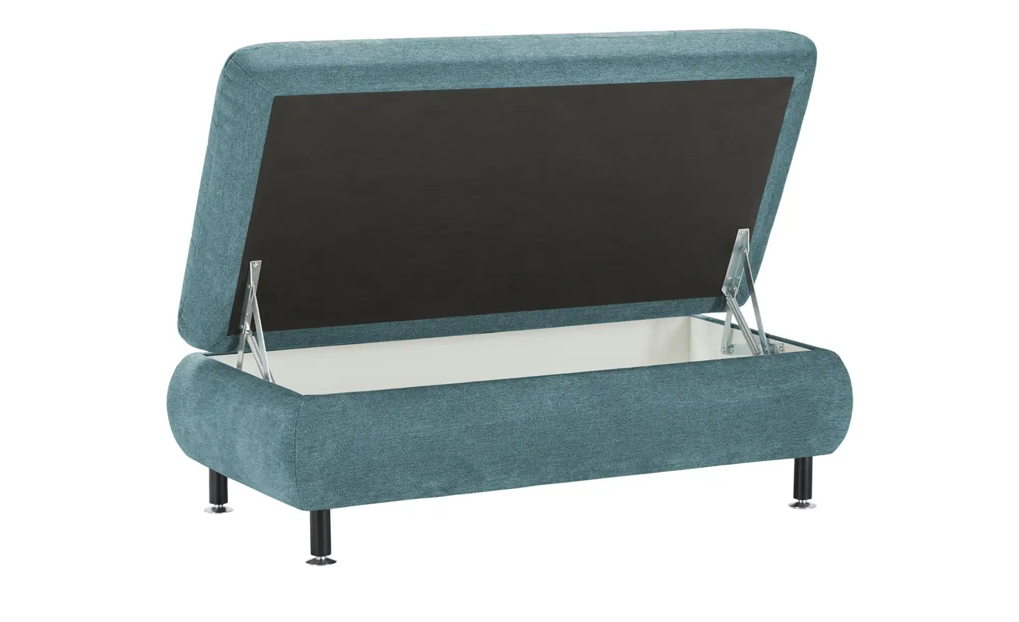 Lounge Collection XXL-Hocker  Sally ¦ blau ¦ Maße (cm): B: 129 H: 47 T: 64 günstig online kaufen