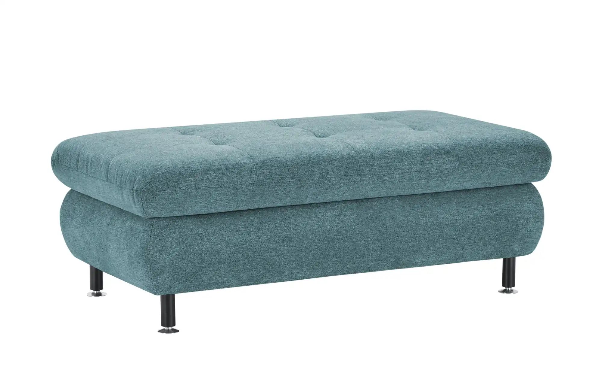 Lounge Collection XXL-Hocker  Sally ¦ blau ¦ Maße (cm): B: 129 H: 47 T: 64 günstig online kaufen