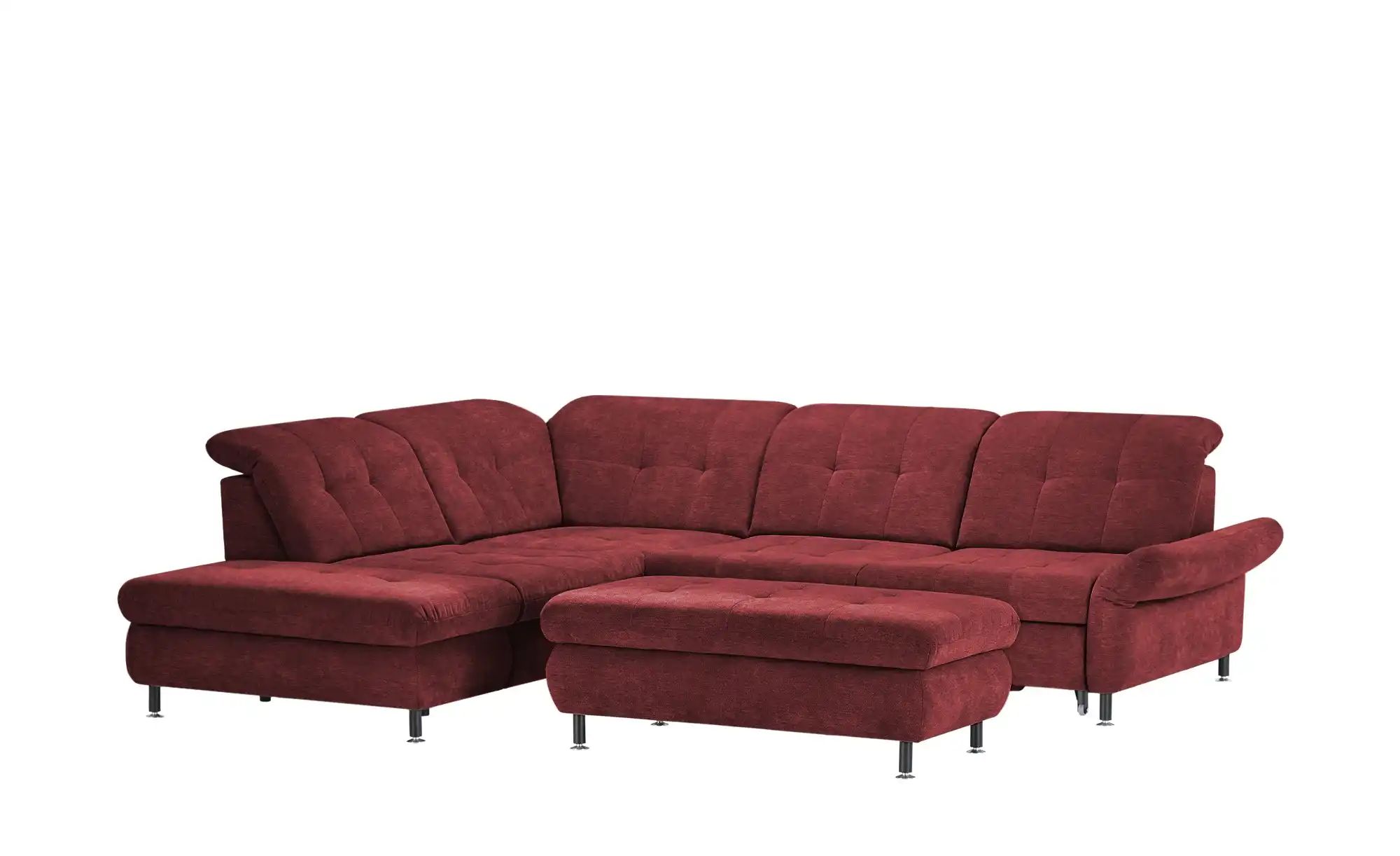 Lounge Collection Ecksofa  Sally ¦ rot ¦ Maße (cm): B: 296 H: 85 T: 260 Pol günstig online kaufen