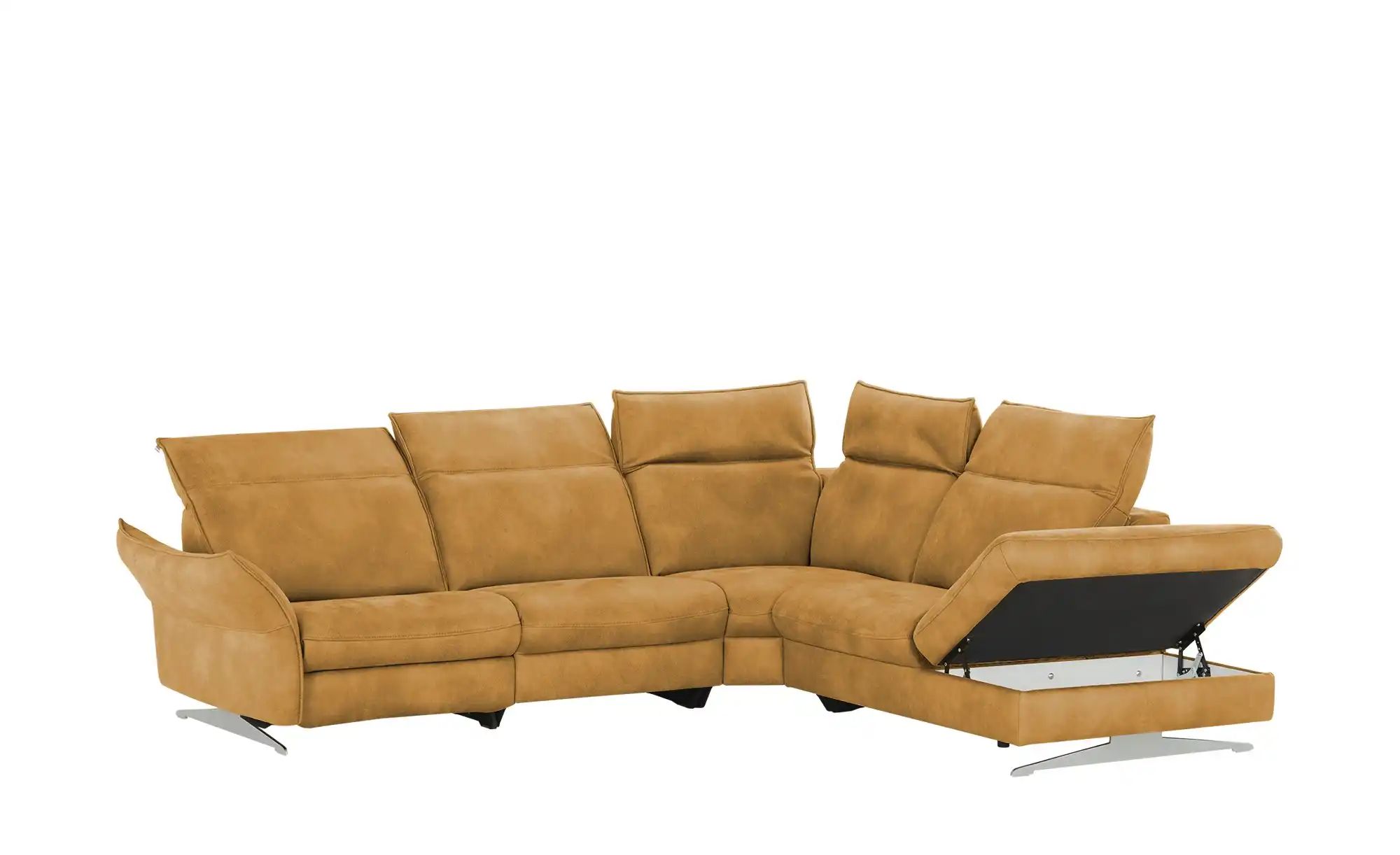 Thumbnail - Mein Sofa bold Ecksofa Michelle ¦ gelb ¦ Maße (cm): B: 292 H: 81 T: 258.0 Polstermöbel > Sofas > Ecksofas - Höffner