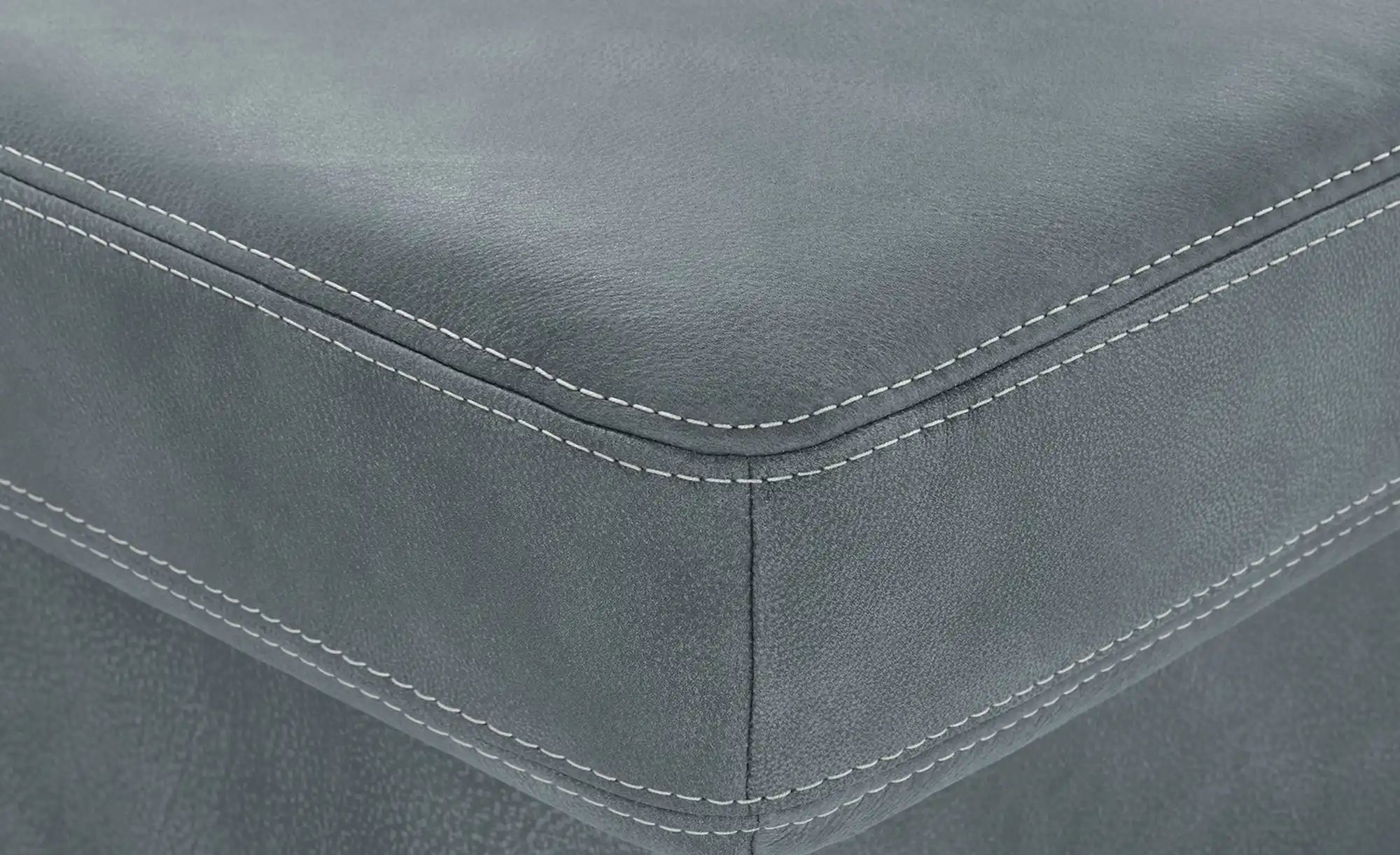 Thumbnail - meinSofa Wohnlandschaft Leder Samu ¦ grau ¦ Maße (cm): B: 316 H: 90 T: 235.0 Polstermöbel > Sofas > Wohnlandschaften - H...
