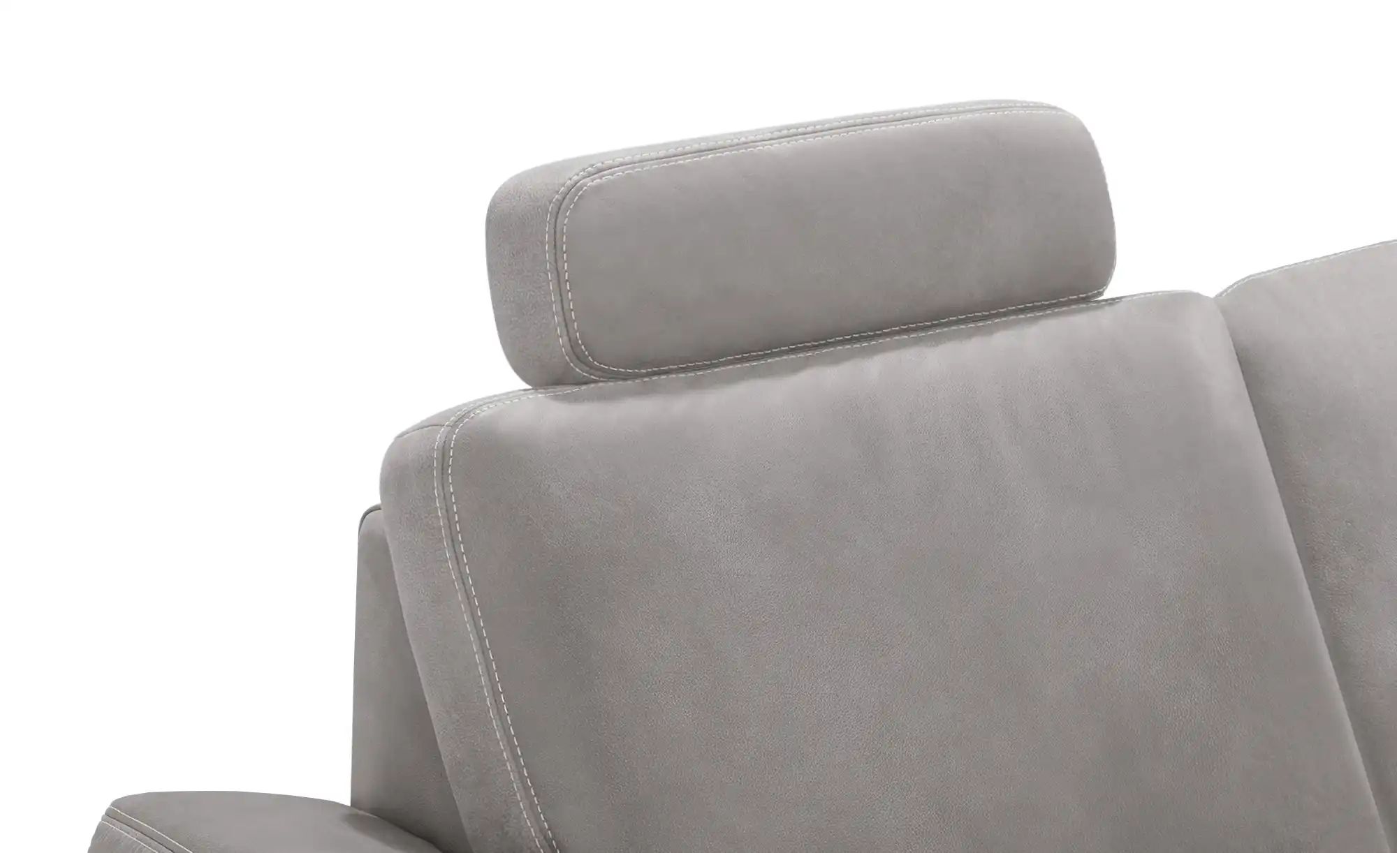 Thumbnail - meinSofa Wohnlandschaft Leder Samu ¦ grau ¦ Maße (cm): B: 316 H: 90 T: 235.0 Polstermöbel > Sofas > Schlafsofas - Höffne...