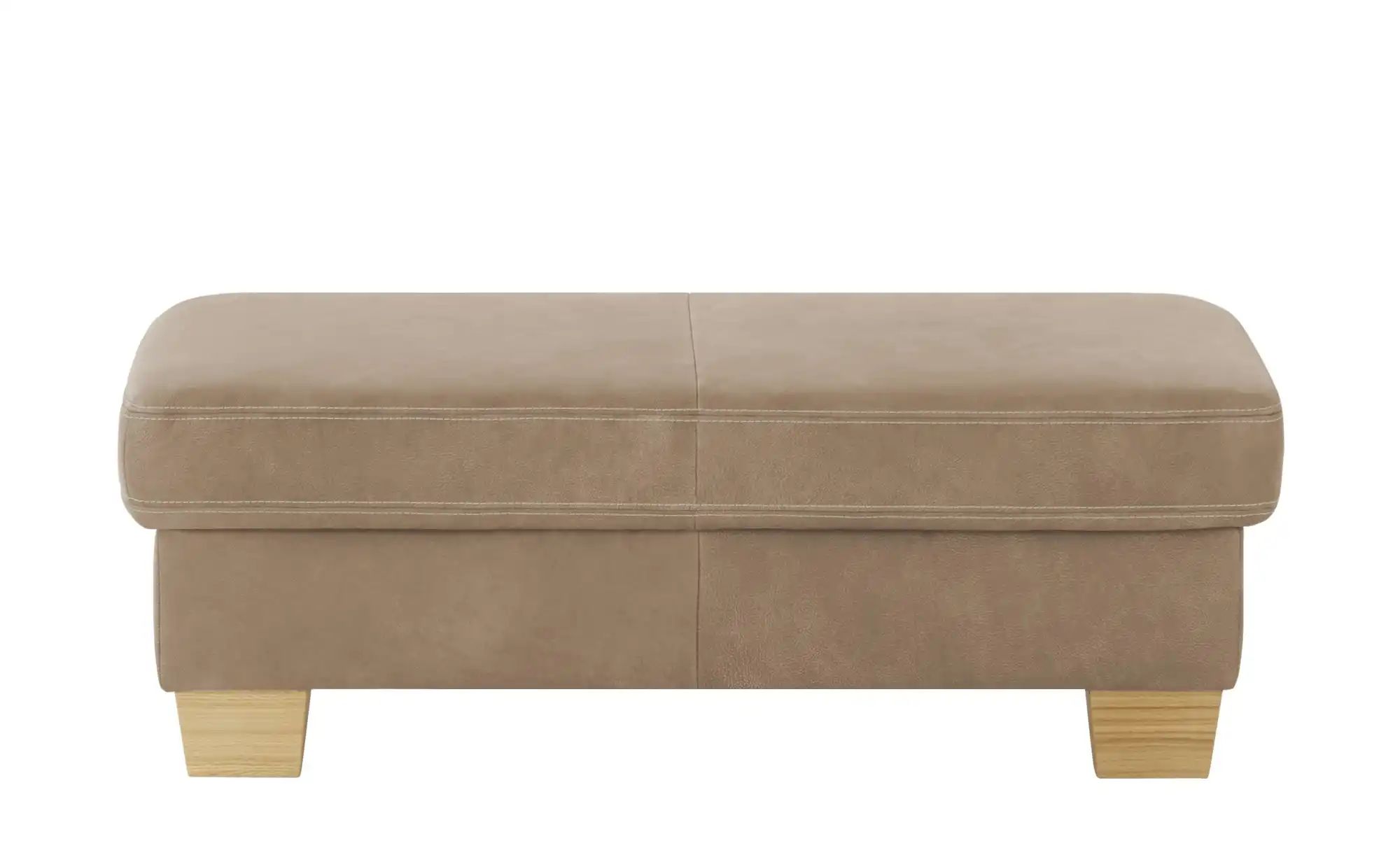 meinSofa XXL-Hocker  Samu ¦ beige ¦ Maße (cm): B: 130 H: 45 T: 65 Polstermö günstig online kaufen