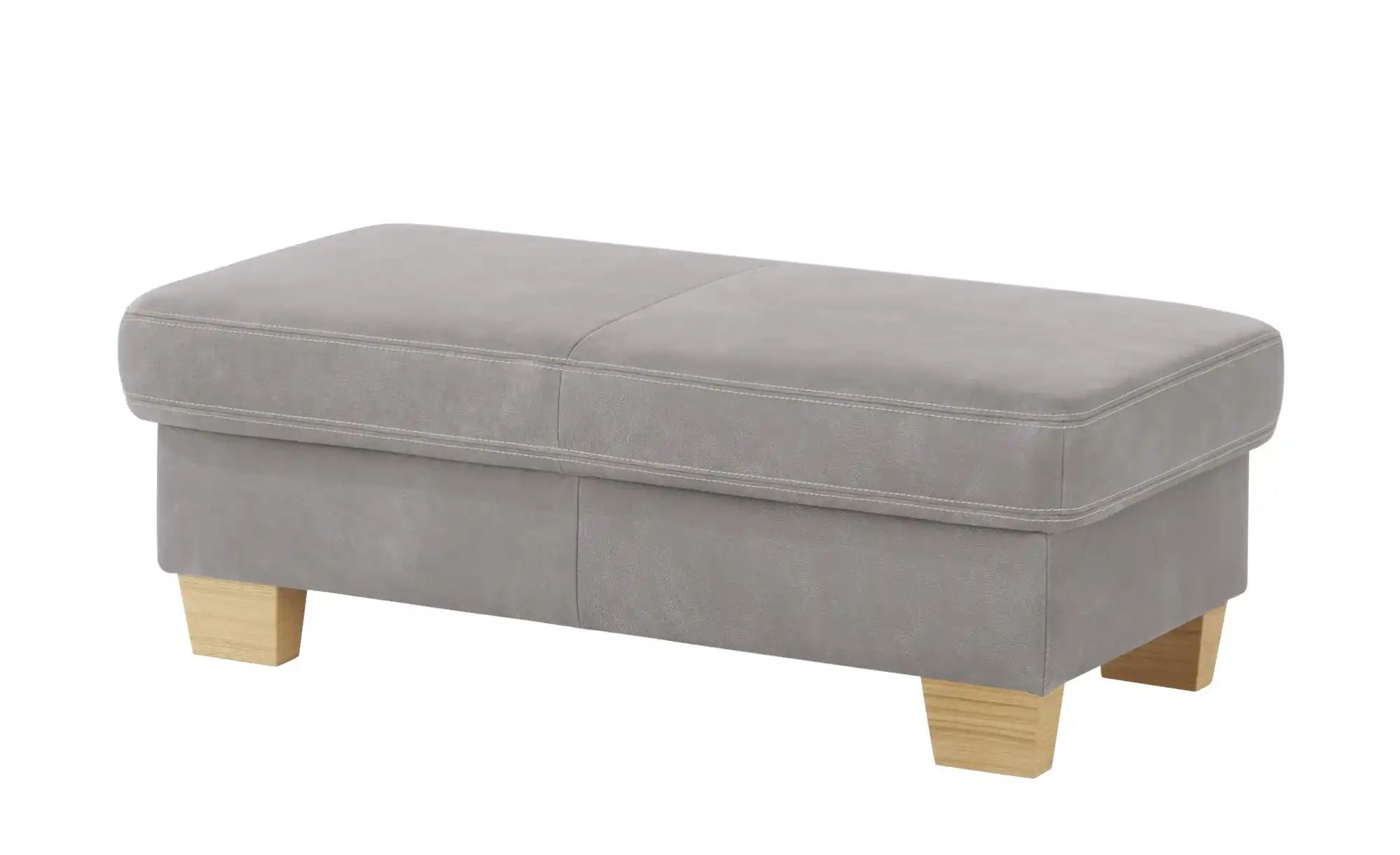 meinSofa XXL-Hocker  Samu ¦ grau ¦ Maße (cm): B: 130 H: 45 T: 65 Polstermöb günstig online kaufen