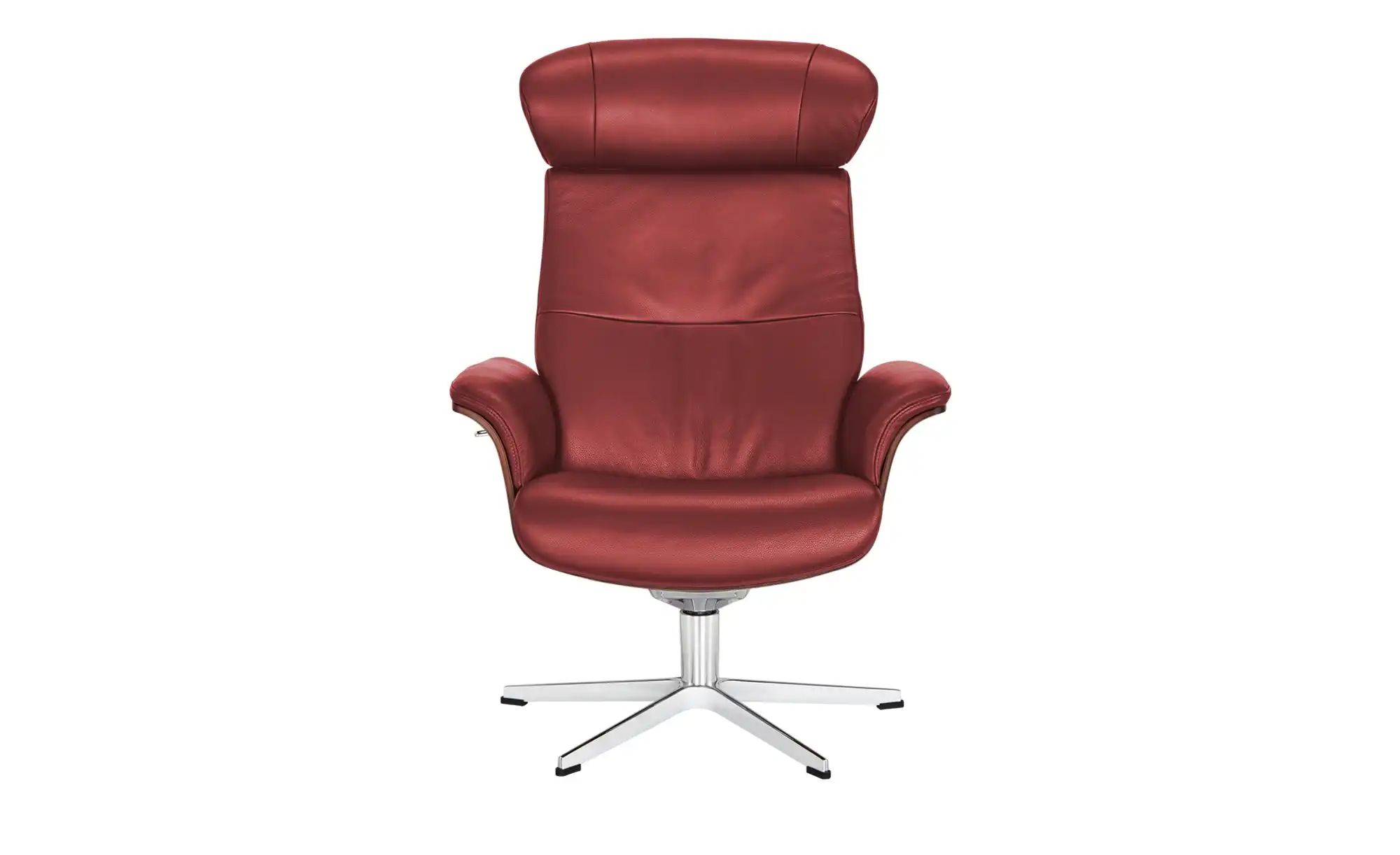 Relaxsessel  drehbar Timeout ¦ rot ¦ Maße (cm): B: 80 H: 109,5 T: 81.0 Pols günstig online kaufen