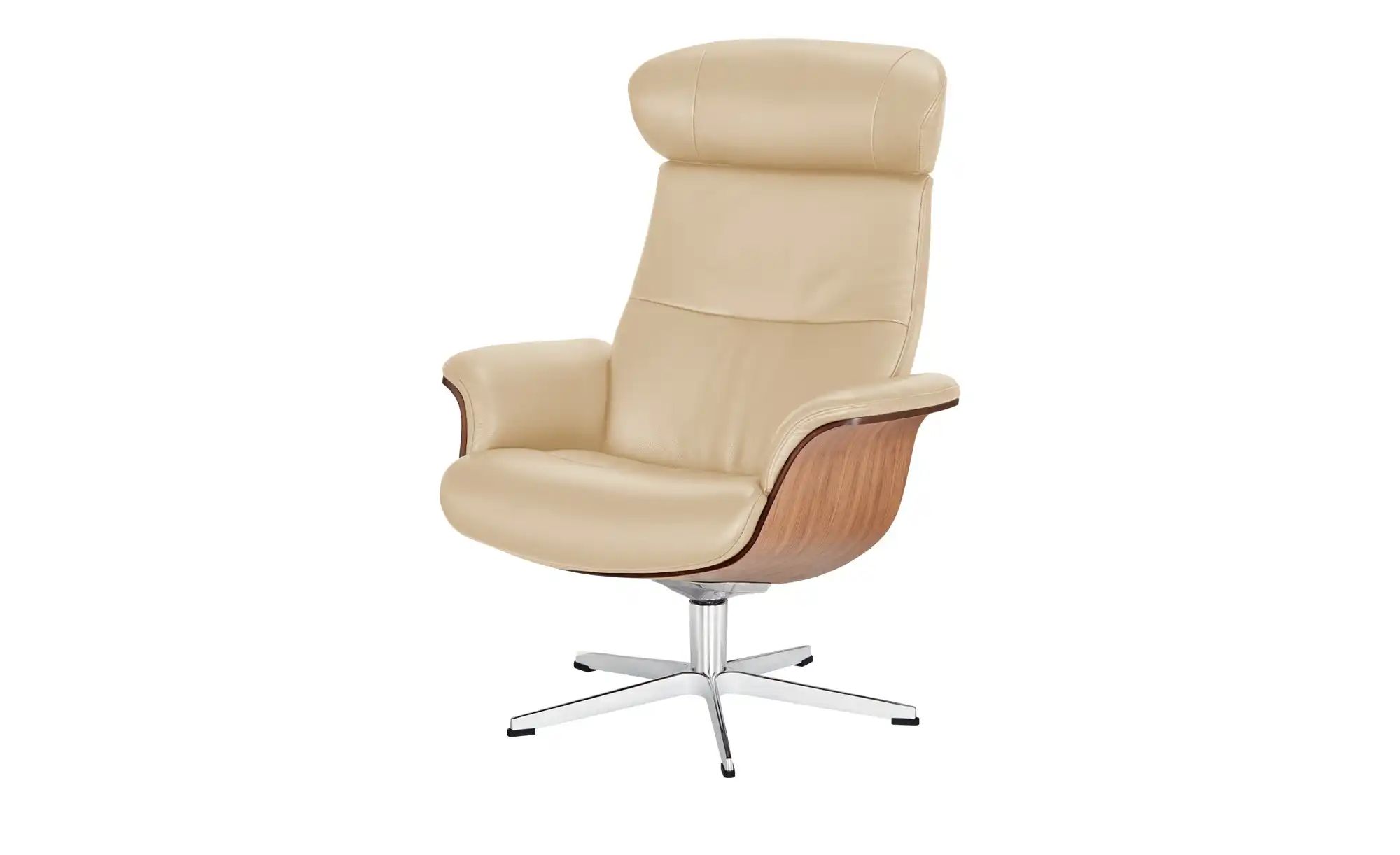 Relaxsessel  drehbar Timeout ¦ beige ¦ Maße (cm): B: 80 H: 109,5 T: 81 Pols günstig online kaufen