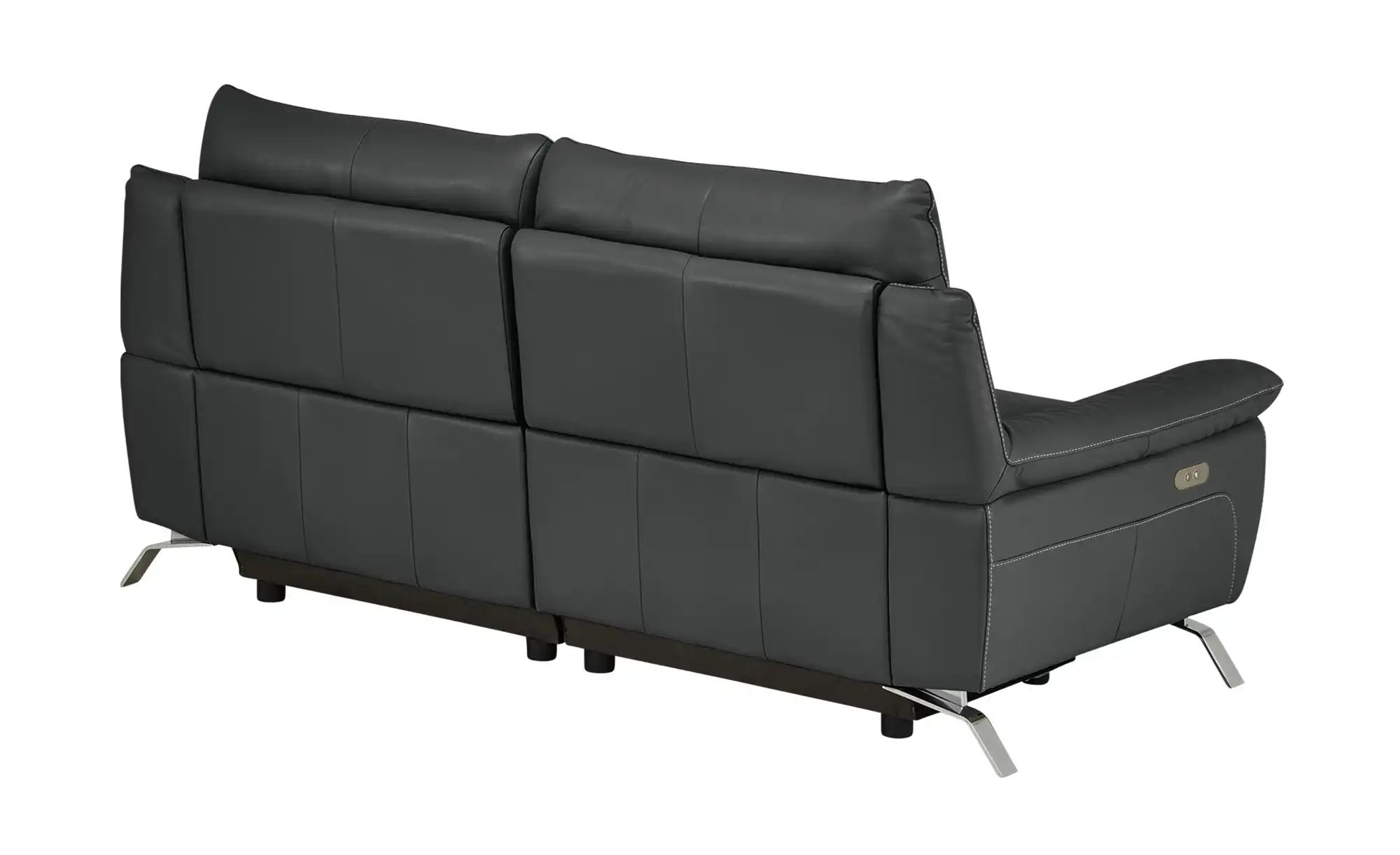 Natuzzi Editions Sofa aus Echtleder Orlando ¦ schwarz ¦ Maße (cm): B: 174 H günstig online kaufen