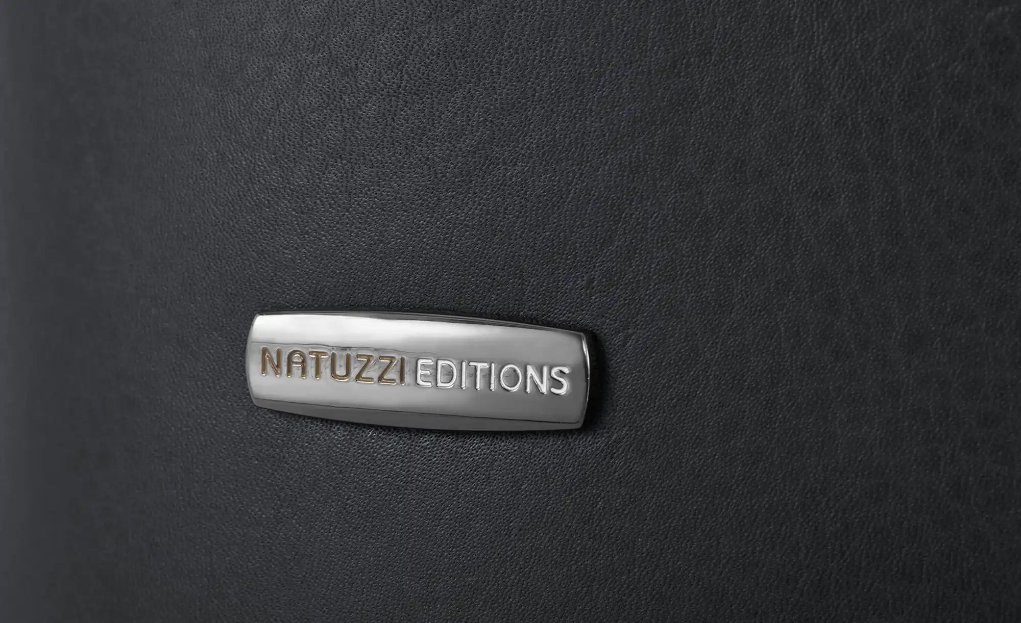 Thumbnail - Natuzzi Editions Ledersofa mit Kopfteilverstellung Portento ¦ schwarz ¦ Maße (cm): B: 232 H: 78 T: 109.0 Polstermöbel > ...