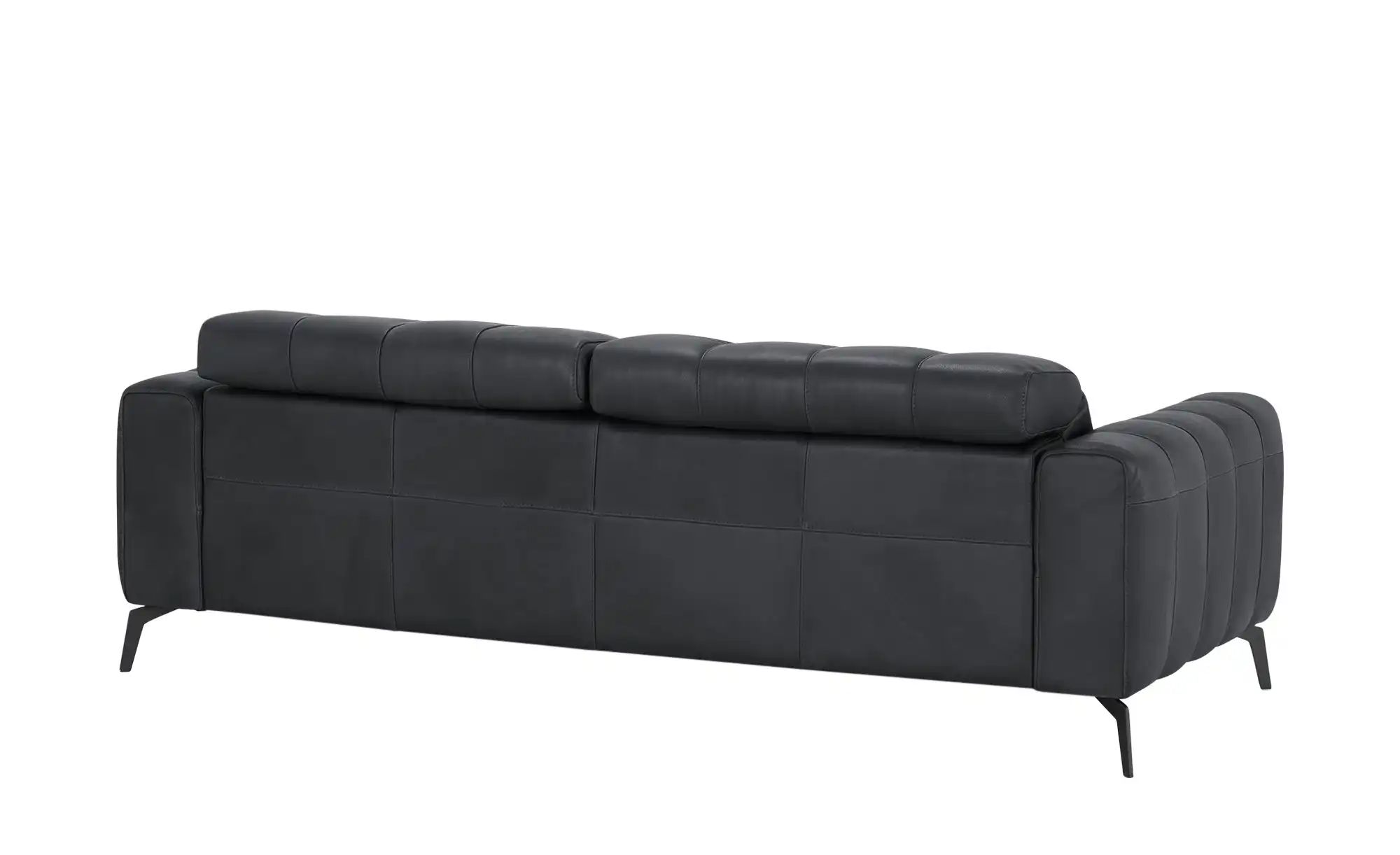 Thumbnail - Natuzzi Editions Ledersofa mit Kopfteilverstellung Portento ¦ schwarz ¦ Maße (cm): B: 230 H: 78 T: 109.0 Polstermöbel > ...