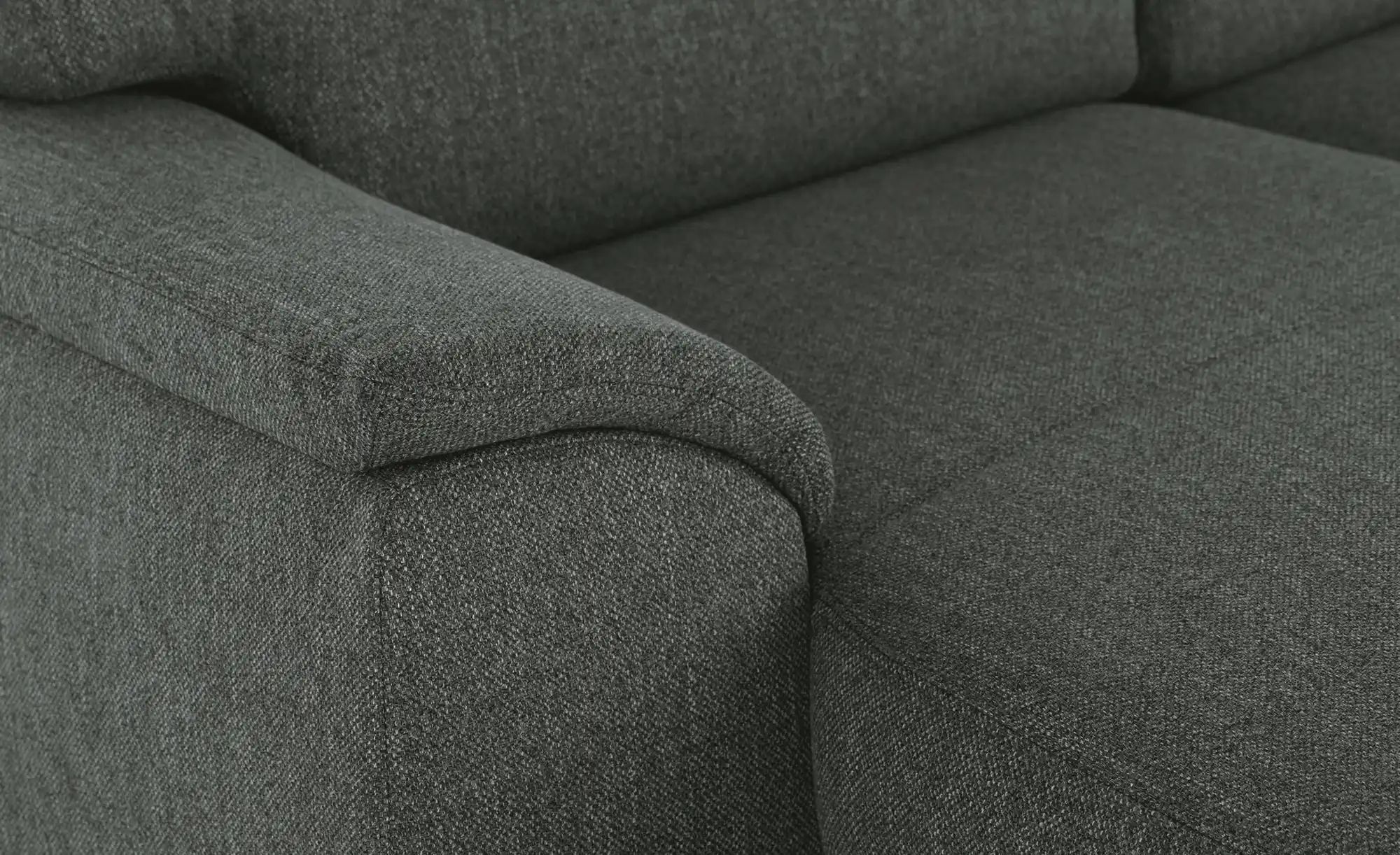 Thumbnail - smart Wohnlandschaft Valencia ¦ grau ¦ Maße (cm): B: 341 H: 90 T: 254.0 Polstermöbel > Sofas > Wohnlandschaften - Höffn...