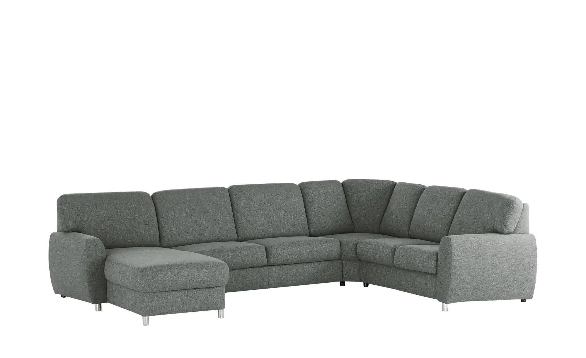 Thumbnail - smart Wohnlandschaft Valencia ¦ grau ¦ Maße (cm): B: 341 H: 90 T: 240.0 Polstermöbel > Sofas > Wohnlandschaften - Höffn...