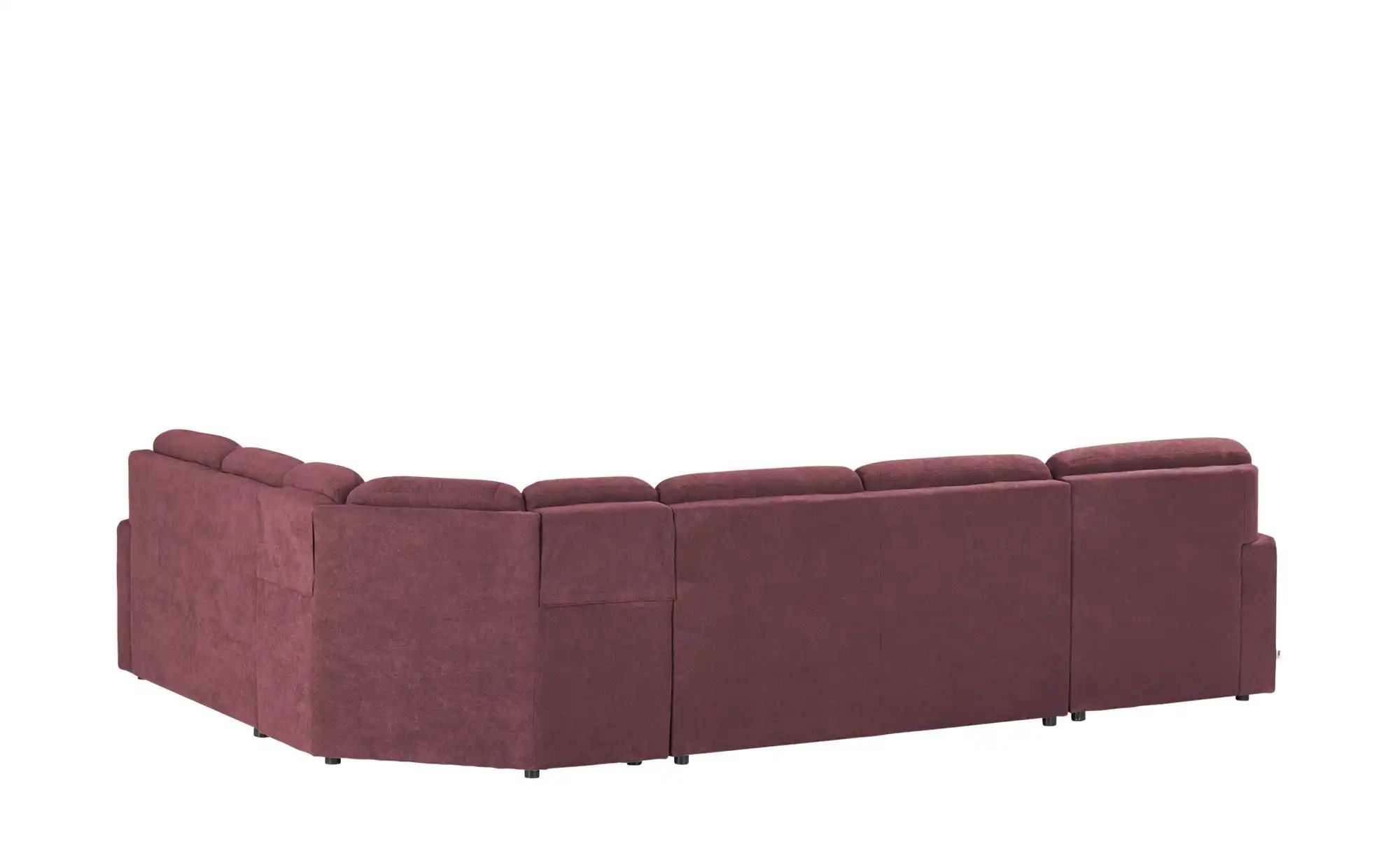 Thumbnail - smart Wohnlandschaft  Valencia ¦ rot ¦ Maße (cm): B: 341 Polstermöbel > Sofas > Wohnlandschaften - Höffner