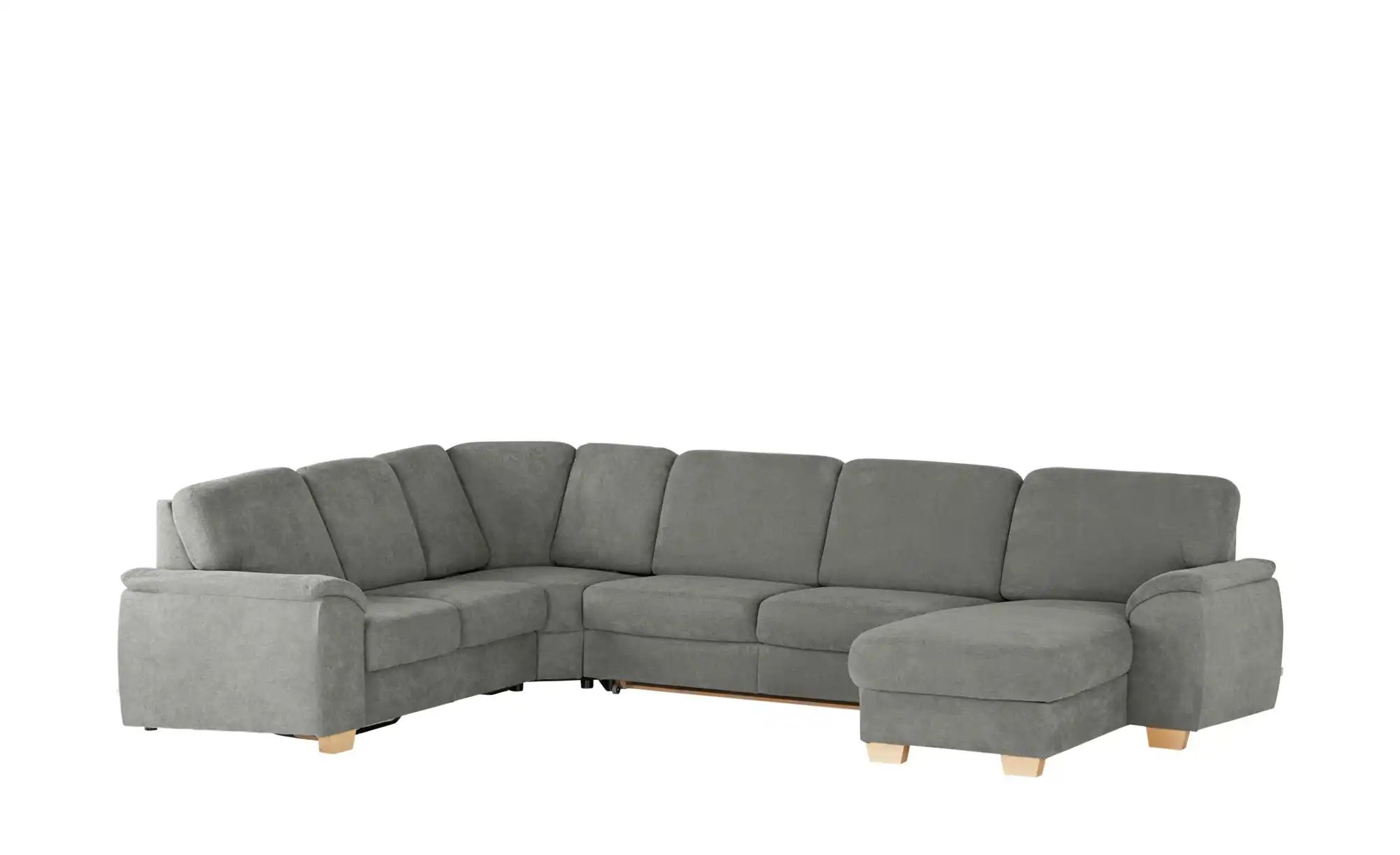 Thumbnail - smart Wohnlandschaft  Valencia ¦ grau ¦ Maße (cm): B: 341 Polstermöbel > Sofas > Schlafsofas - Höffner