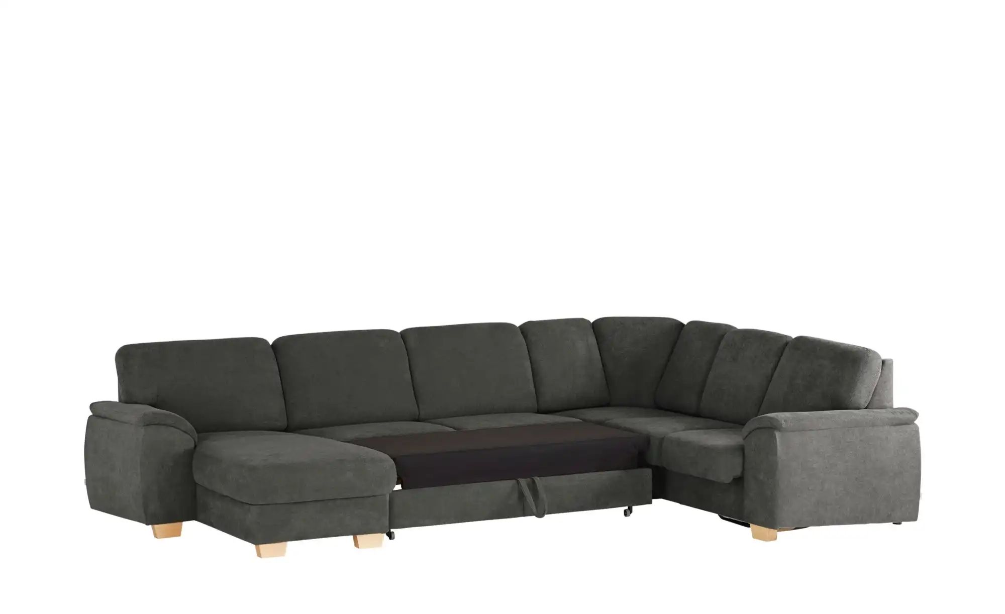 Thumbnail - smart Wohnlandschaft  Valencia ¦ grau ¦ Maße (cm): B: 341 H: 90 T: 254.0 Polstermöbel > Sofas > Wohnlandschaften - Höffn...