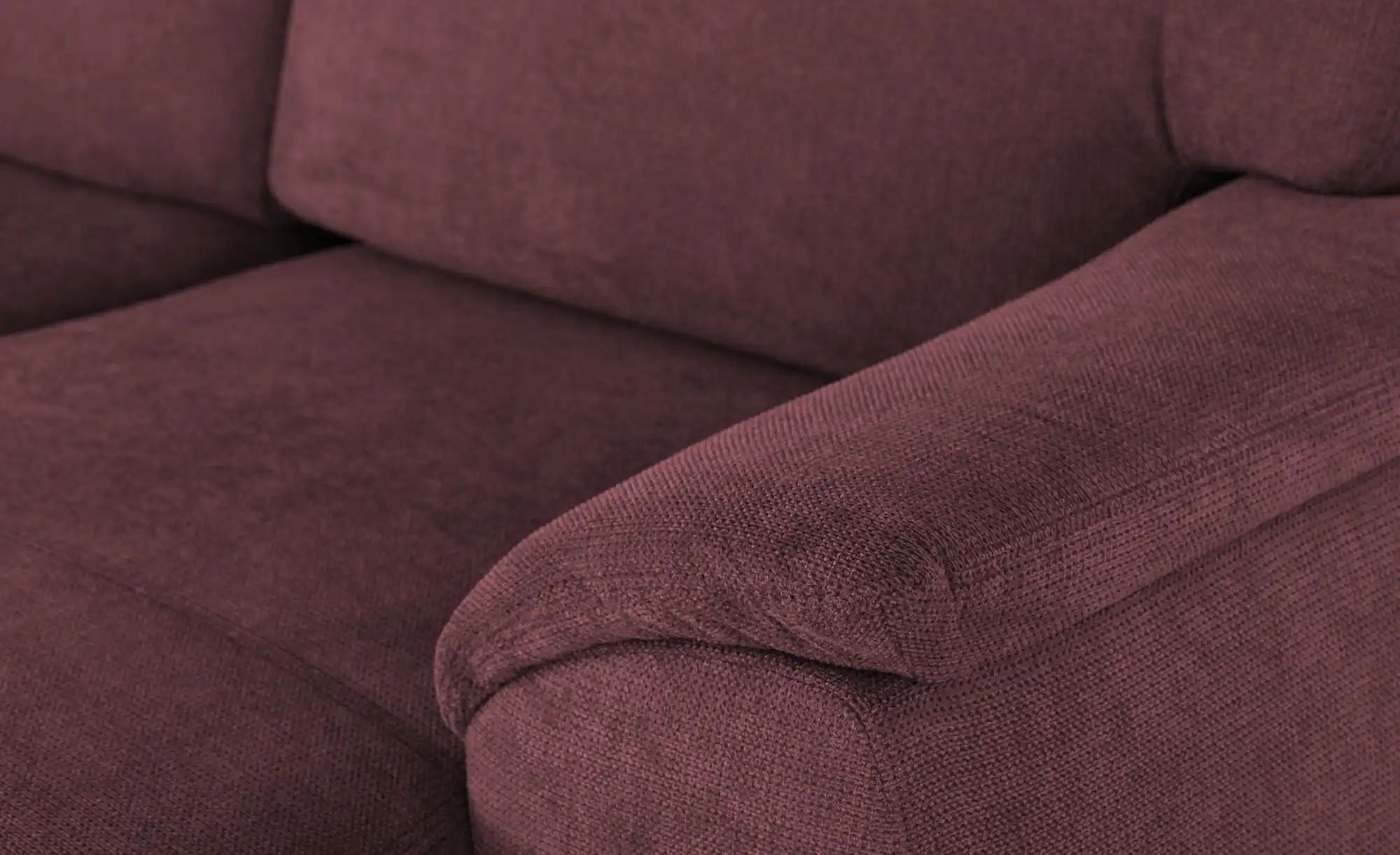 Thumbnail - smart Wohnlandschaft  Valencia ¦ rot ¦ Maße (cm): B: 341 Polstermöbel > Sofas > Wohnlandschaften - Höffner