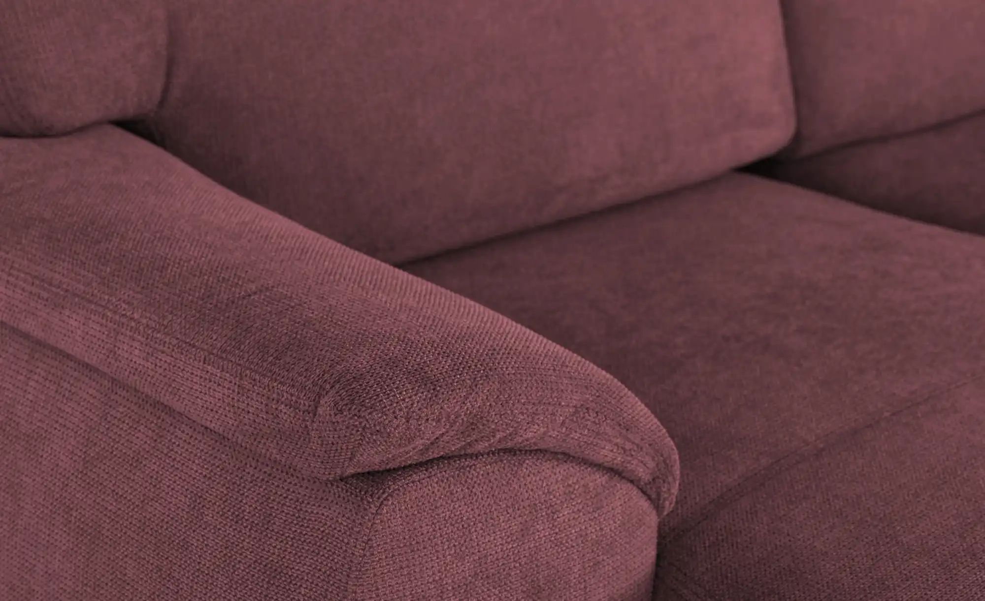 Thumbnail - smart Wohnlandschaft  Valencia ¦ rot ¦ Maße (cm): B: 341 Polstermöbel > Sofas > Wohnlandschaften - Höffner