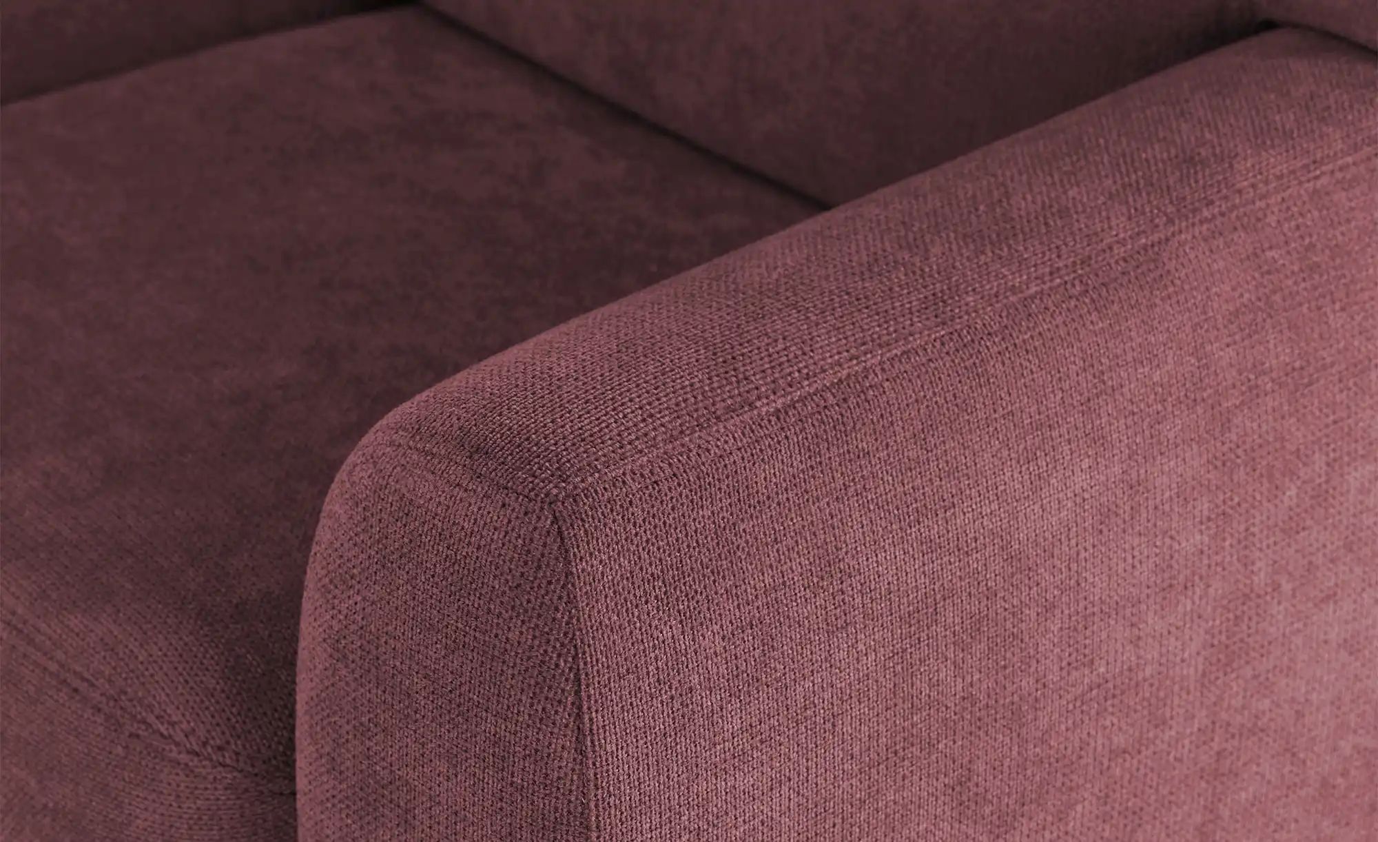 Thumbnail - smart Wohnlandschaft Valencia ¦ rot ¦ Maße (cm): B: 341 Polstermöbel > Sofas > Wohnlandschaften - Höffner