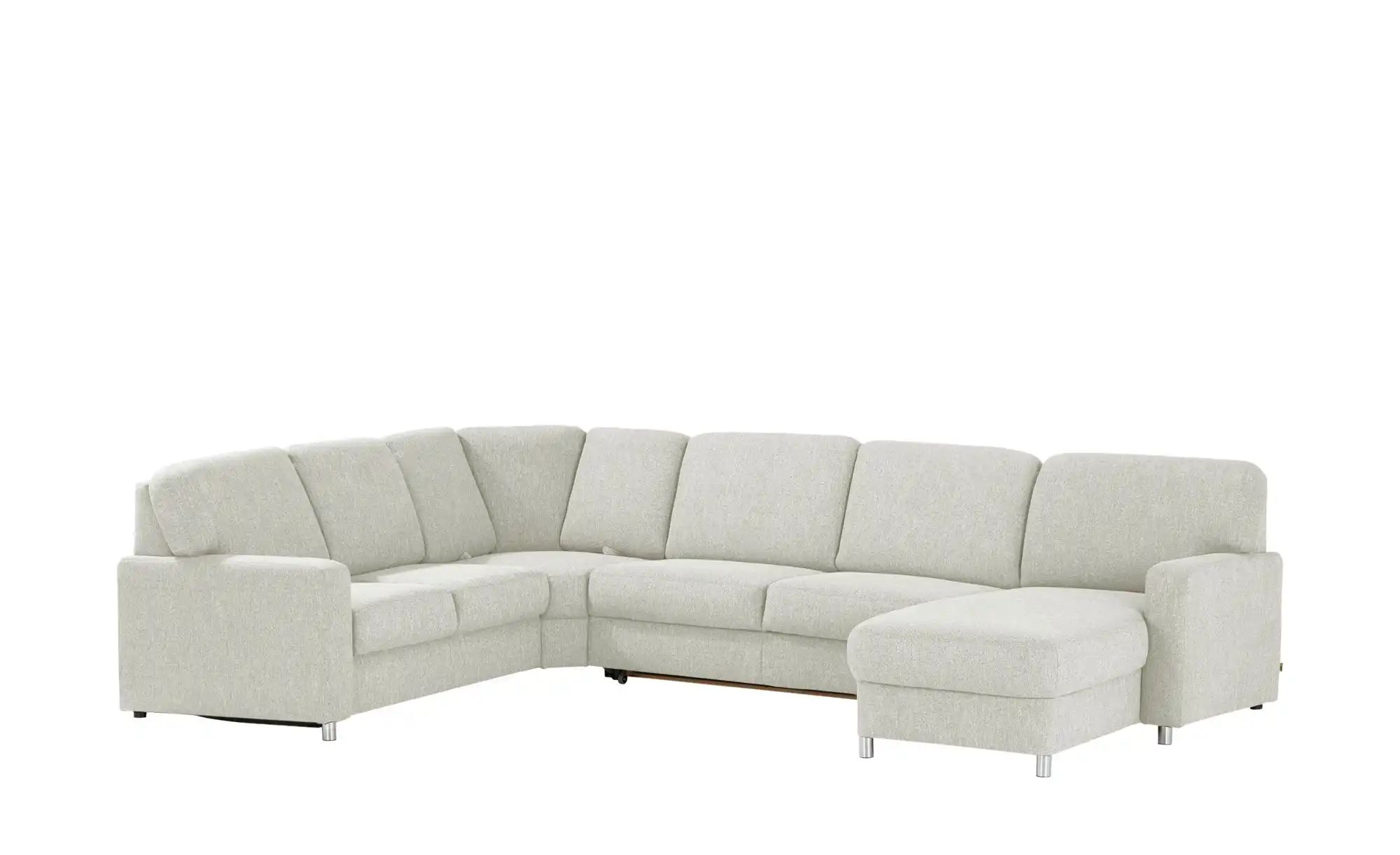 Thumbnail - smart Wohnlandschaft  Valencia ¦ grau ¦ Maße (cm): B: 341 H: 90 T: 173.0 Polstermöbel > Sofas > Schlafsofas - Höffner