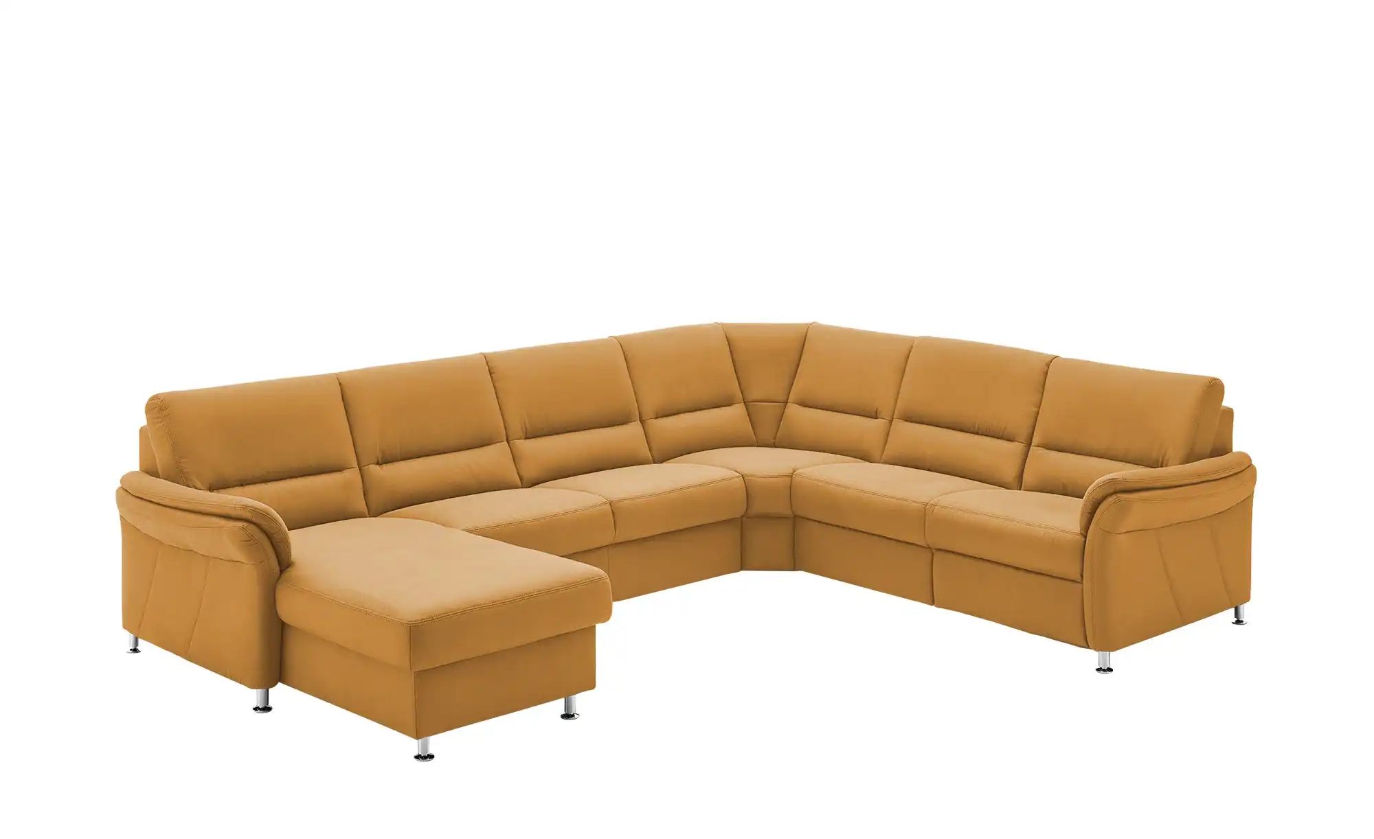 Thumbnail - meinSofa Wohnlandschaft mit Boxspringpolsterung Donald ¦ gelb ¦ Maße (cm): B: 330 H: 89 T: 173.0 Polstermöbel > Sofas >...