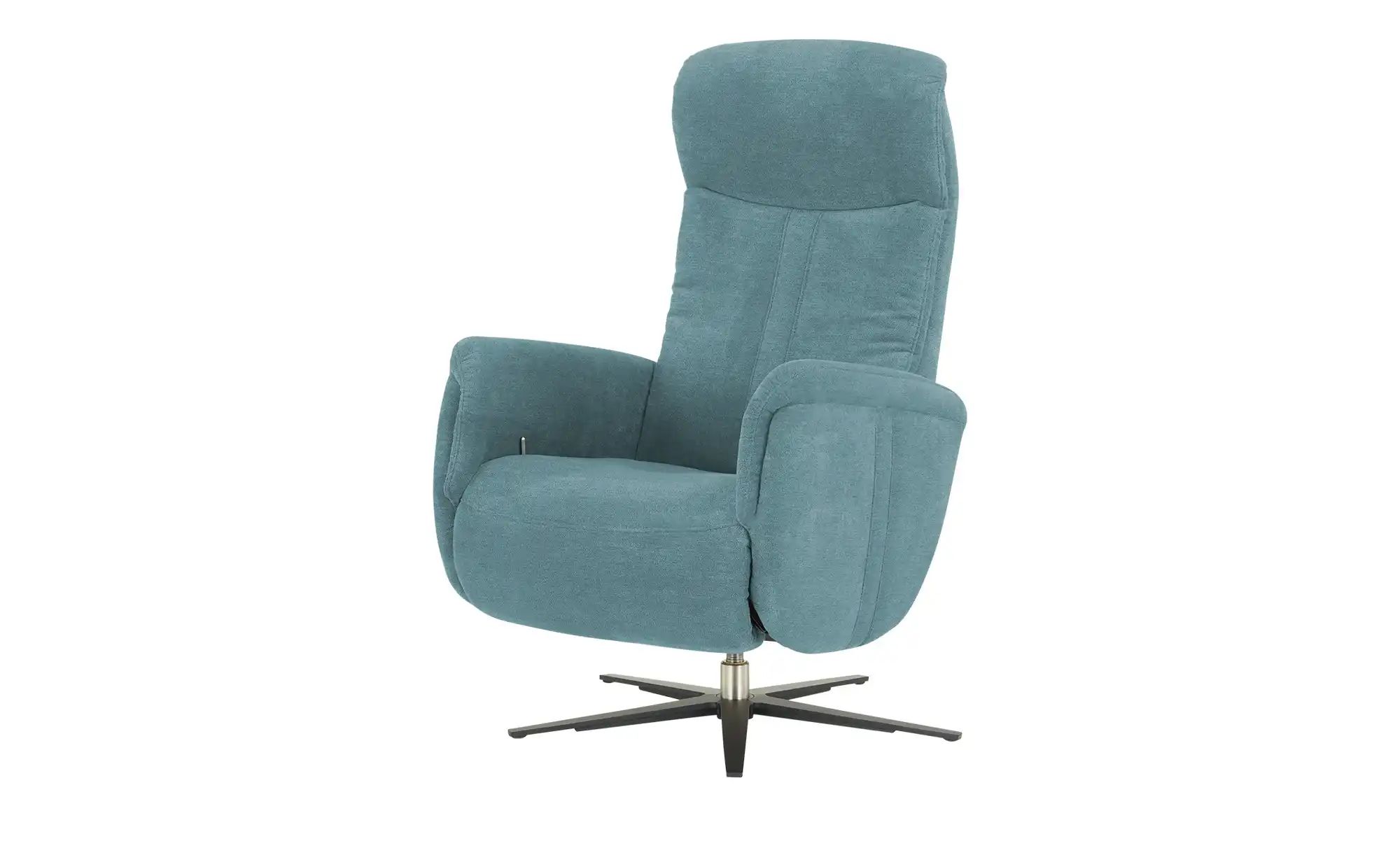 meinSofa Drehsessel  Franzi ¦ blau ¦ Maße (cm): B: 71 H: 108 T: 83 Polsterm günstig online kaufen