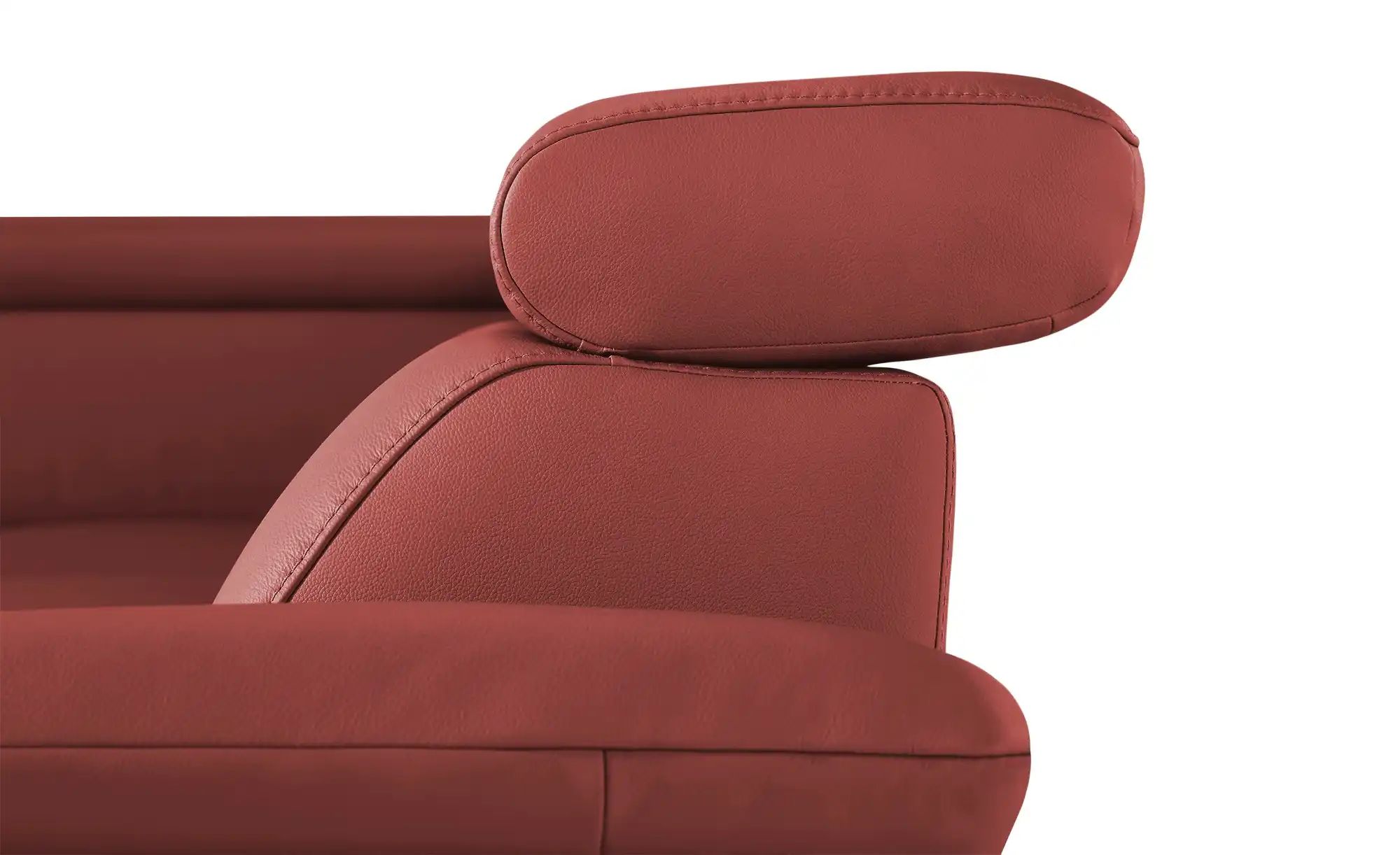 Thumbnail - uno Wohnlandschaft mit verstellbarem Kopfteil Apollo ¦ rot ¦ Maße (cm): B: 338 H: 96 T: 210.0 Polstermöbel > Sofas > Woh...