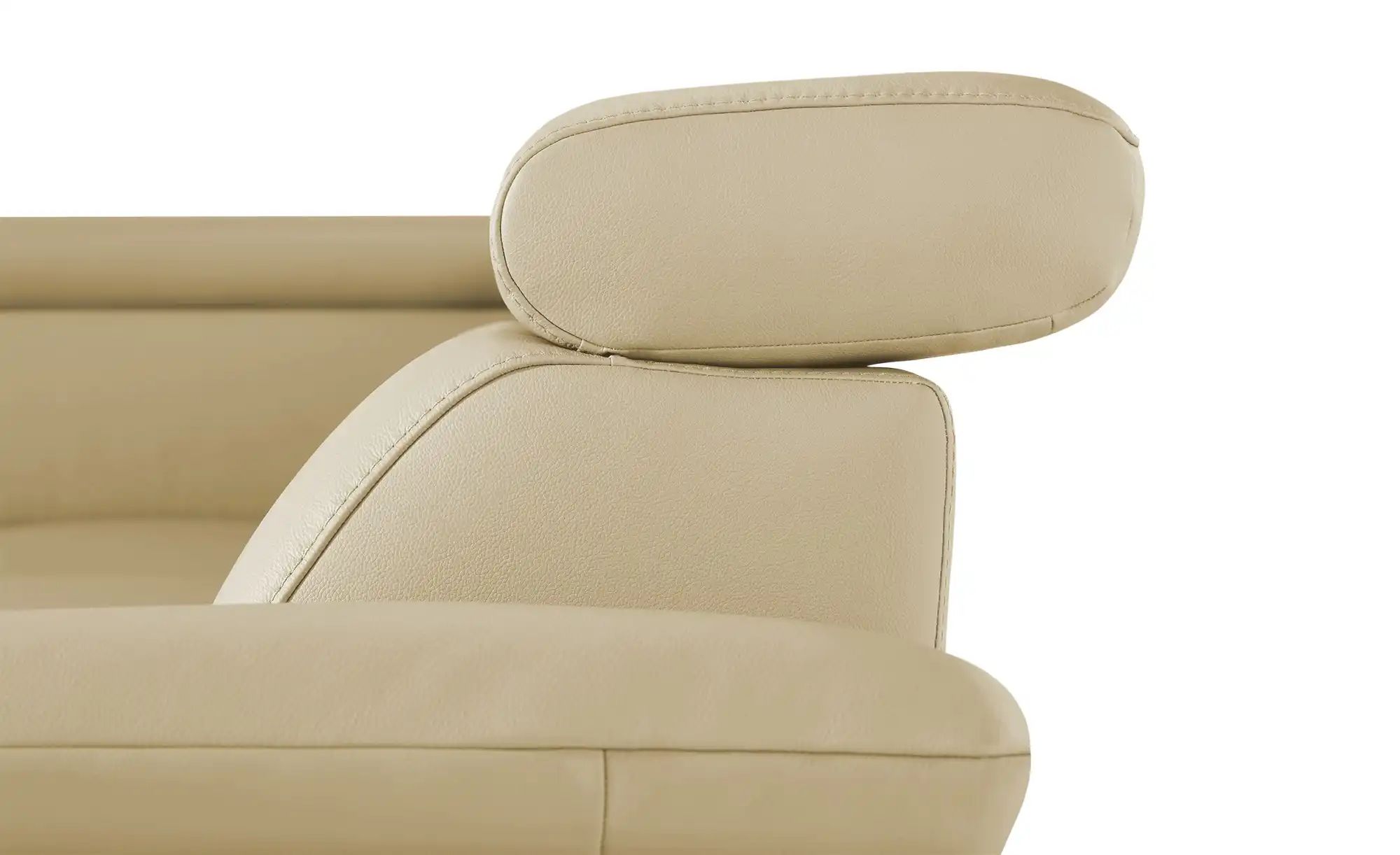 uno Wohnlandschaft mit verstellbarem Kopfteil Apollo ¦ beige ¦ Maße (cm): B günstig online kaufen