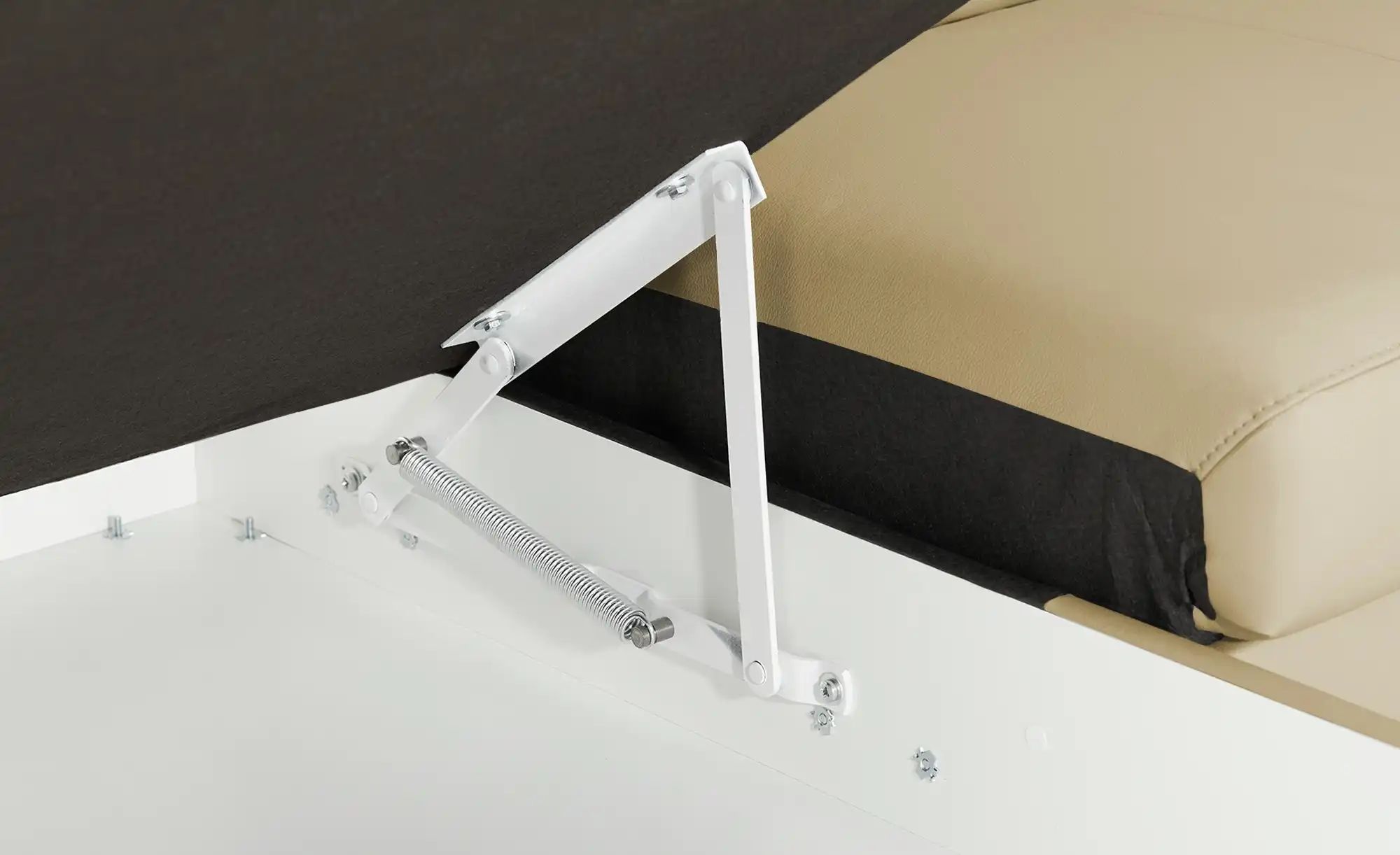 uno Wohnlandschaft mit verstellbarem Kopfteil Apollo ¦ beige ¦ Maße (cm): B günstig online kaufen