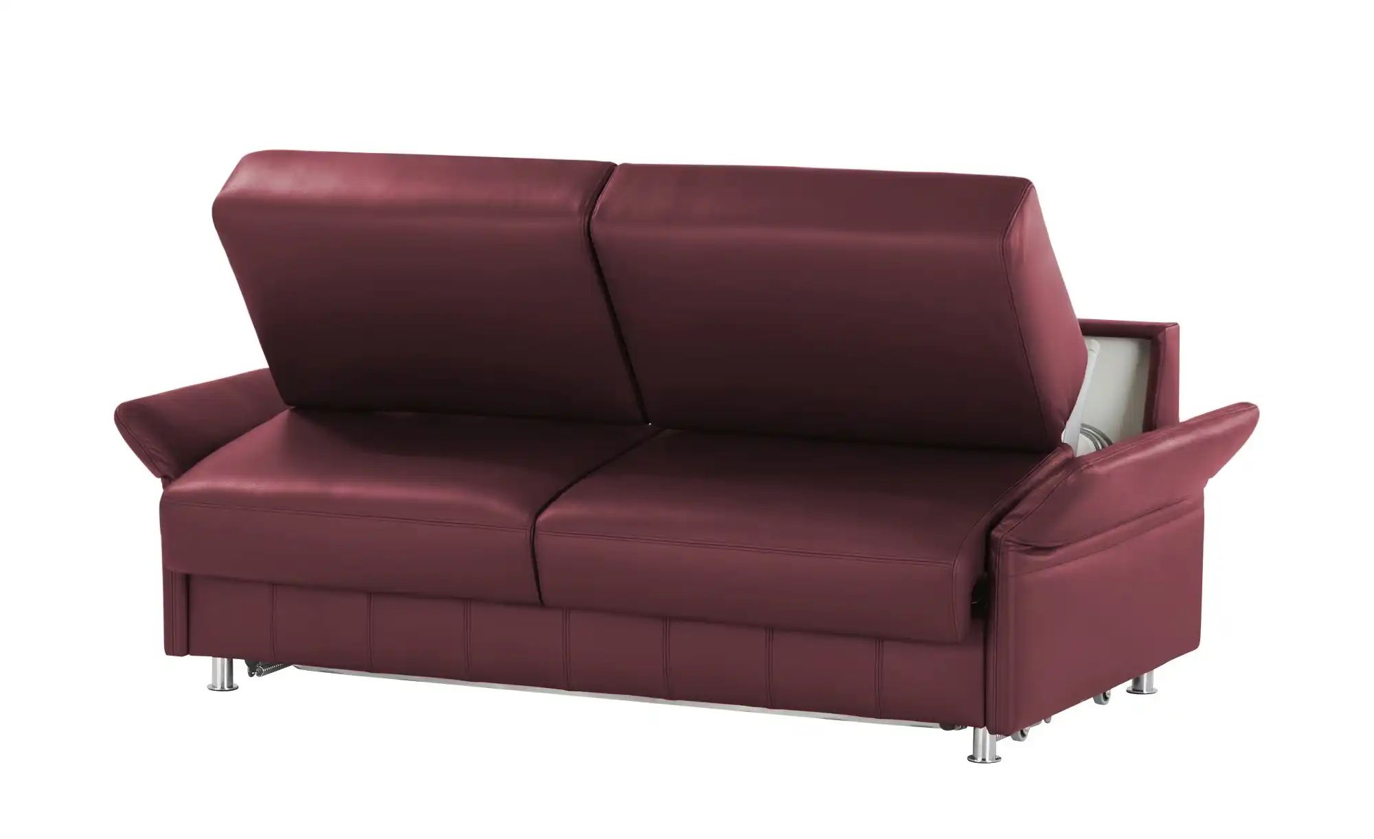 Schlafsofa München Bordeaux (Dunkelrot) Höffner