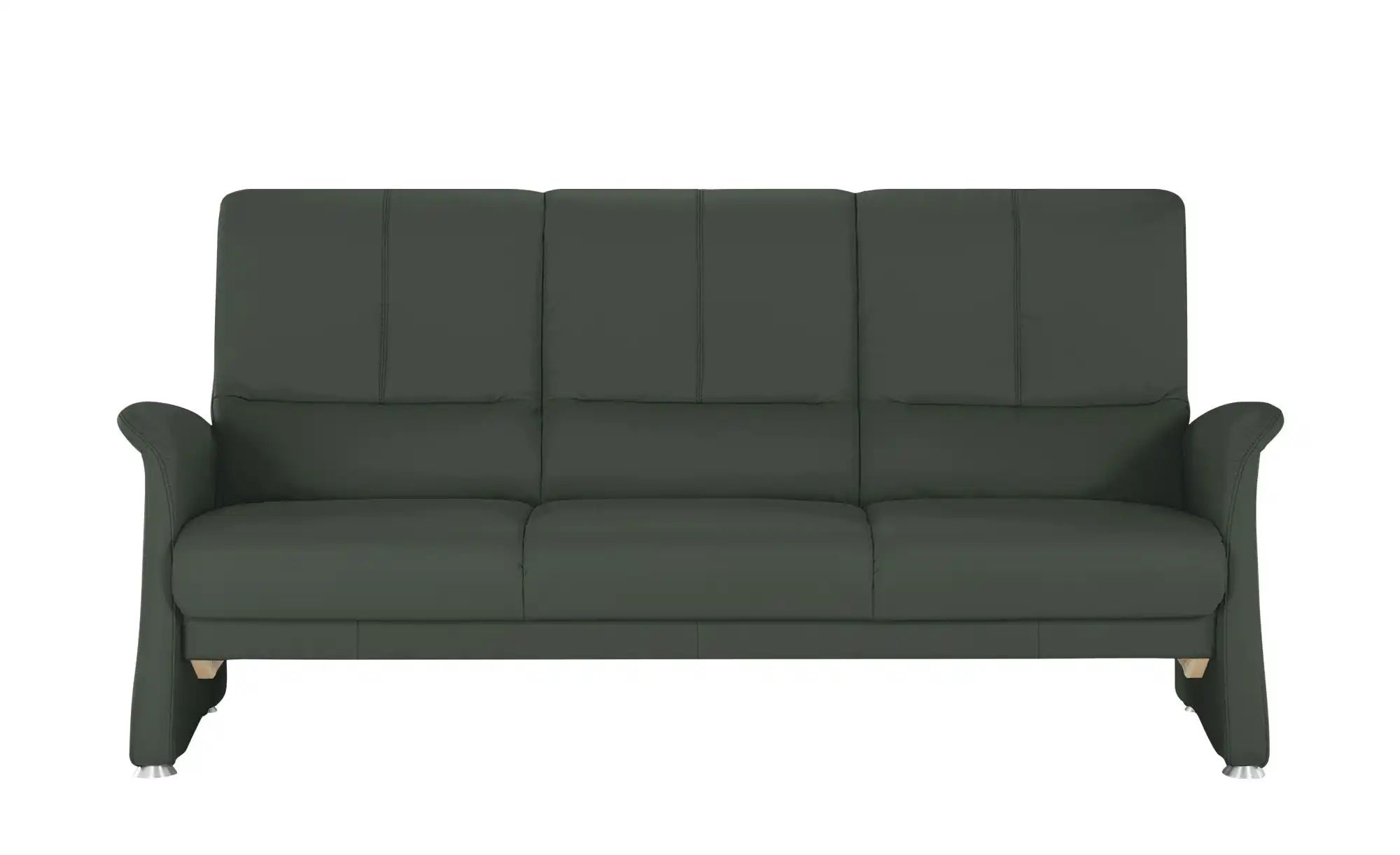 himolla Vorziehsofa aus Echtleder 6001 ¦ grün ¦ Maße (cm): B: 210 H: 102 T: günstig online kaufen