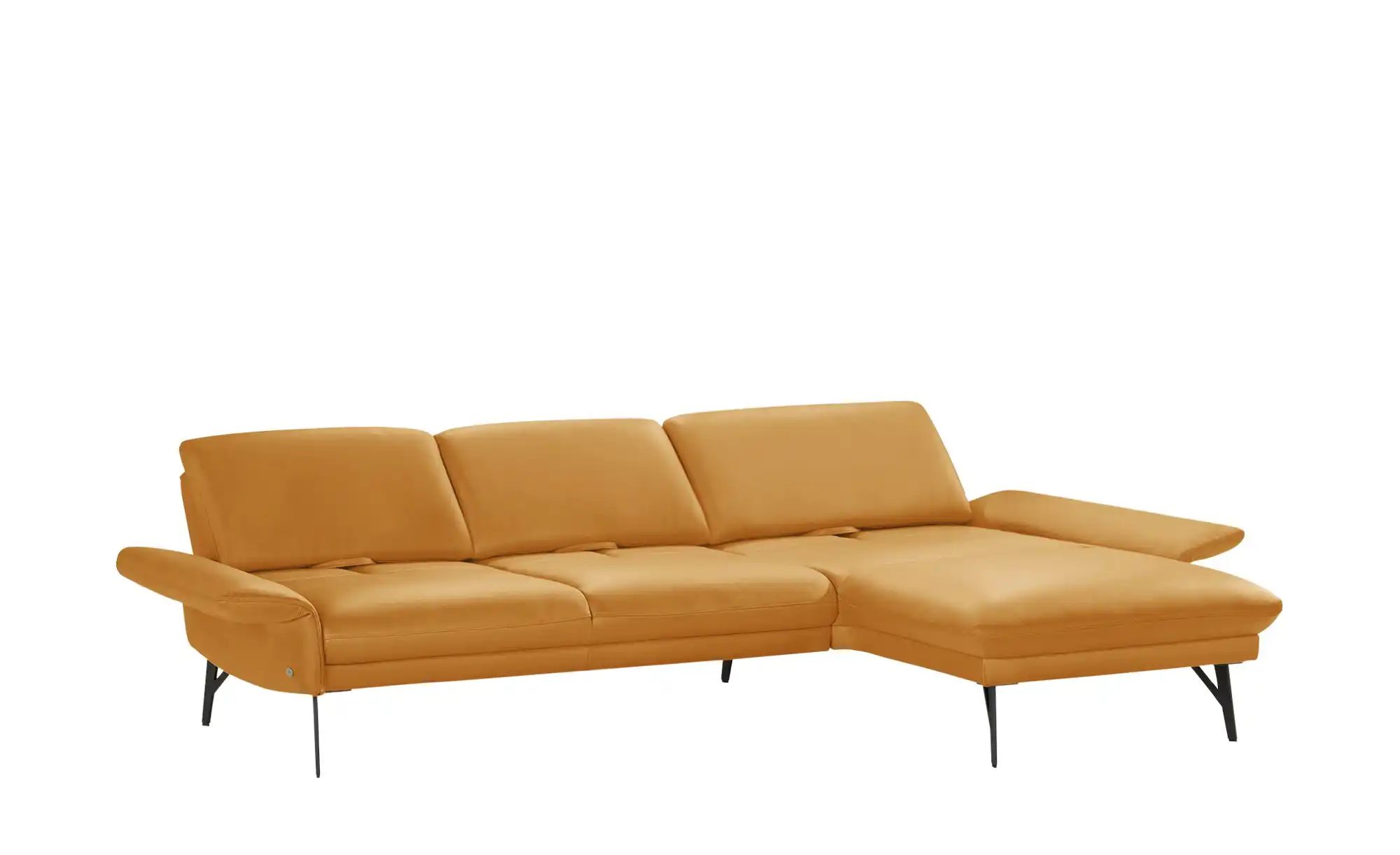 himolla Ecksofa Leder  1928 ¦ gelb ¦ Maße (cm): B: 280 H: 83 Polstermöbel > günstig online kaufen