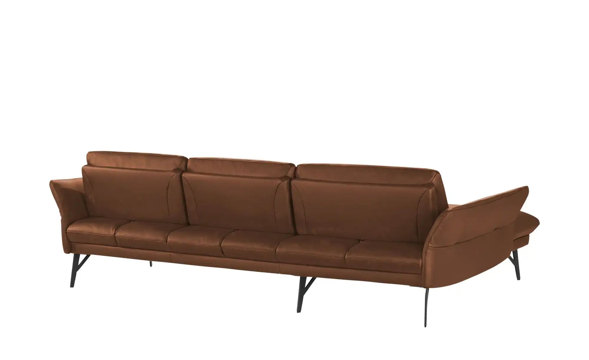 Thumbnail - himolla Ecksofa Leder  1928 ¦ braun ¦ Maße (cm): B: 280 H: 83 T: 175.0 Polstermöbel > Sofas > Ecksofas - Höffner