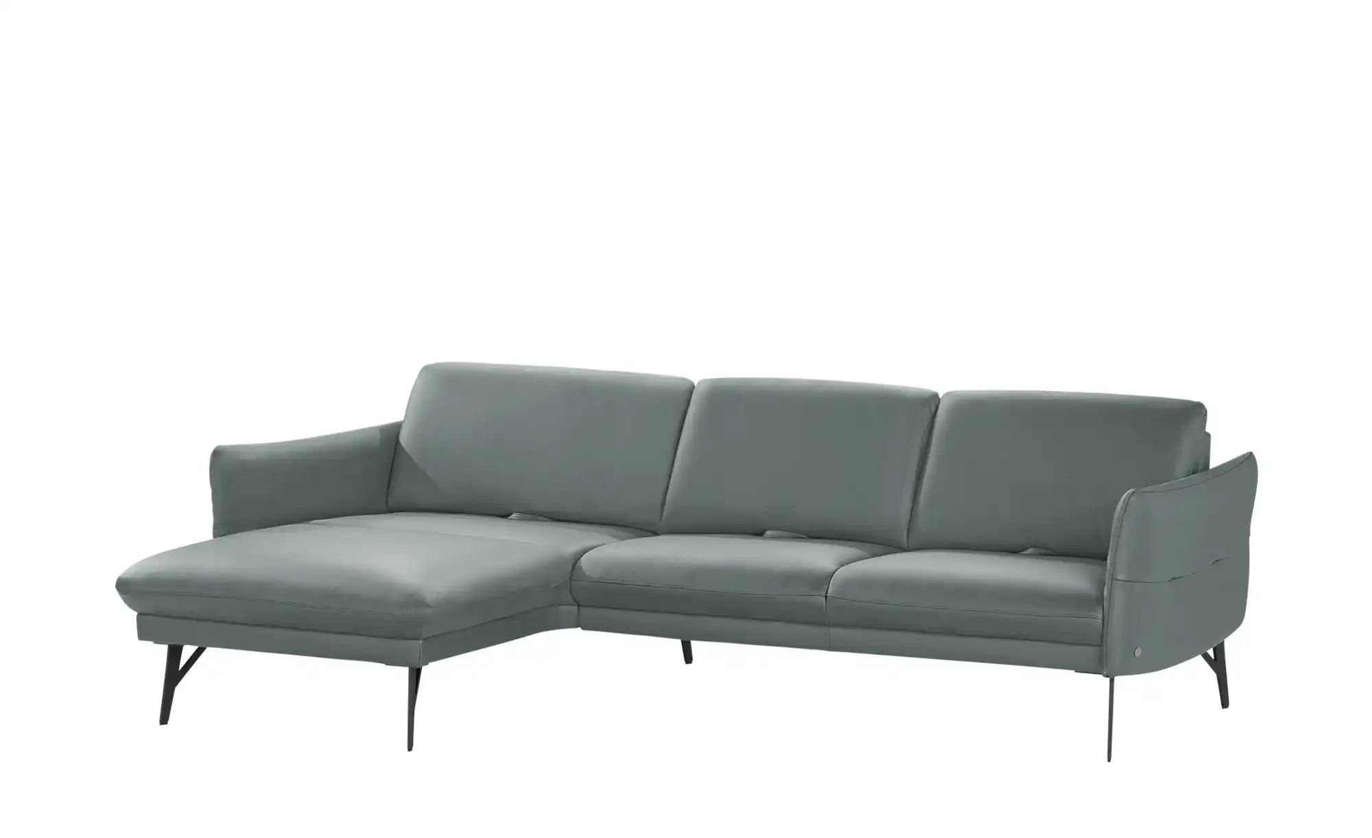 himolla Ecksofa Leder  1928 ¦ blau ¦ Maße (cm): B: 280 H: 83 T: 175 Polster günstig online kaufen