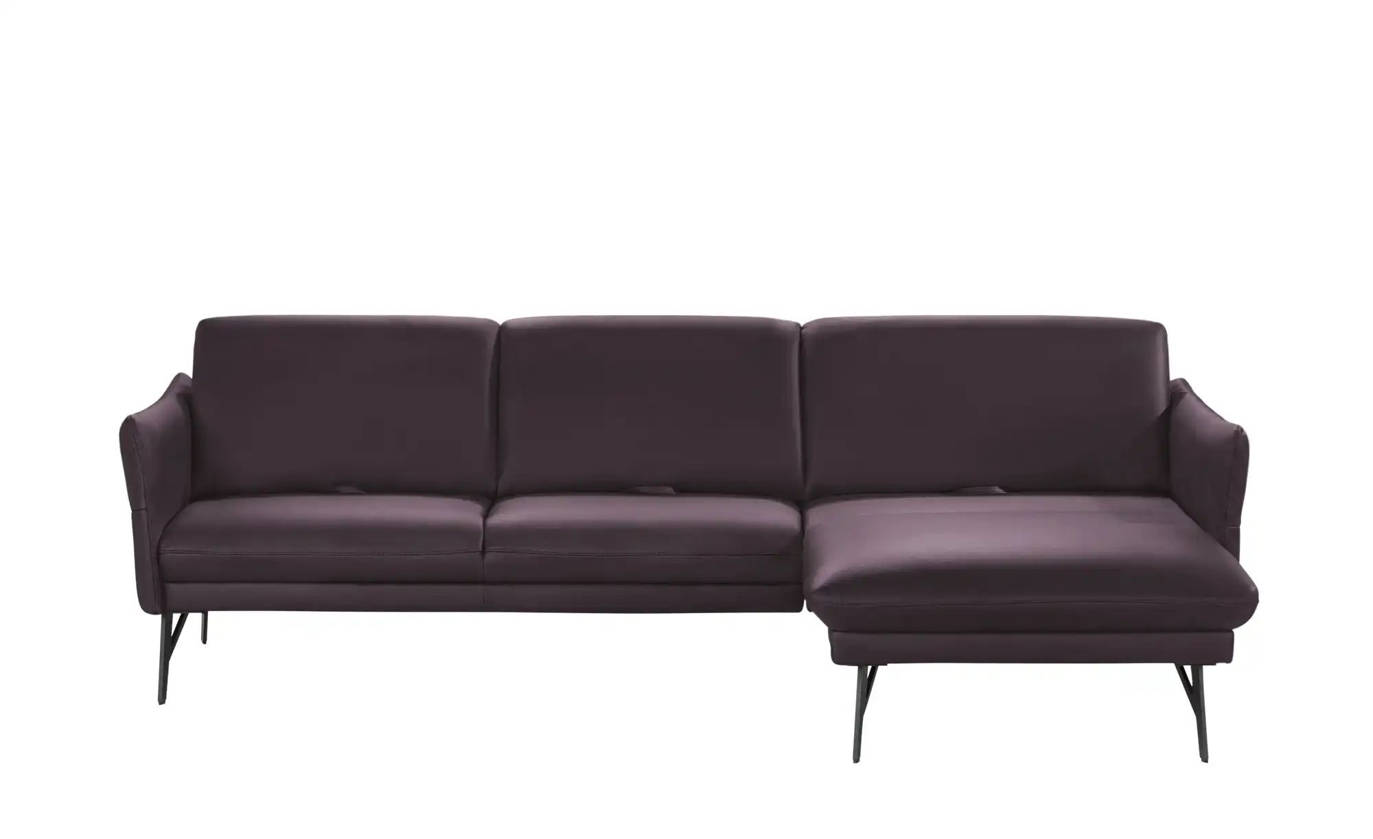 himolla Ecksofa Leder  1928 ¦ lila/violett ¦ Maße (cm): B: 280 H: 83 T: 175 günstig online kaufen