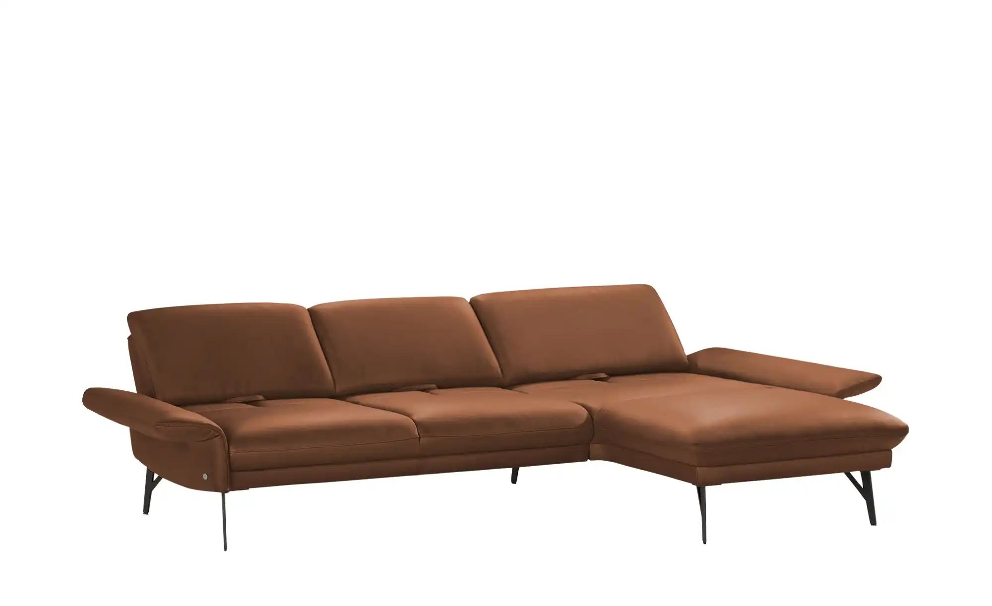 Thumbnail - himolla Ecksofa Leder 1928 ¦ braun ¦ Maße (cm): B: 280 H: 83 T: 175.0 Polstermöbel > Sofas > Ecksofas - Höffner