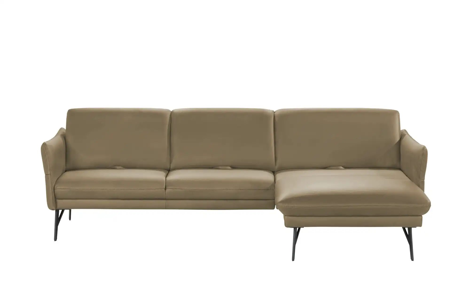 himolla Ecksofa Leder  1928 ¦ beige ¦ Maße (cm): B: 280 H: 83 T: 175 Polste günstig online kaufen