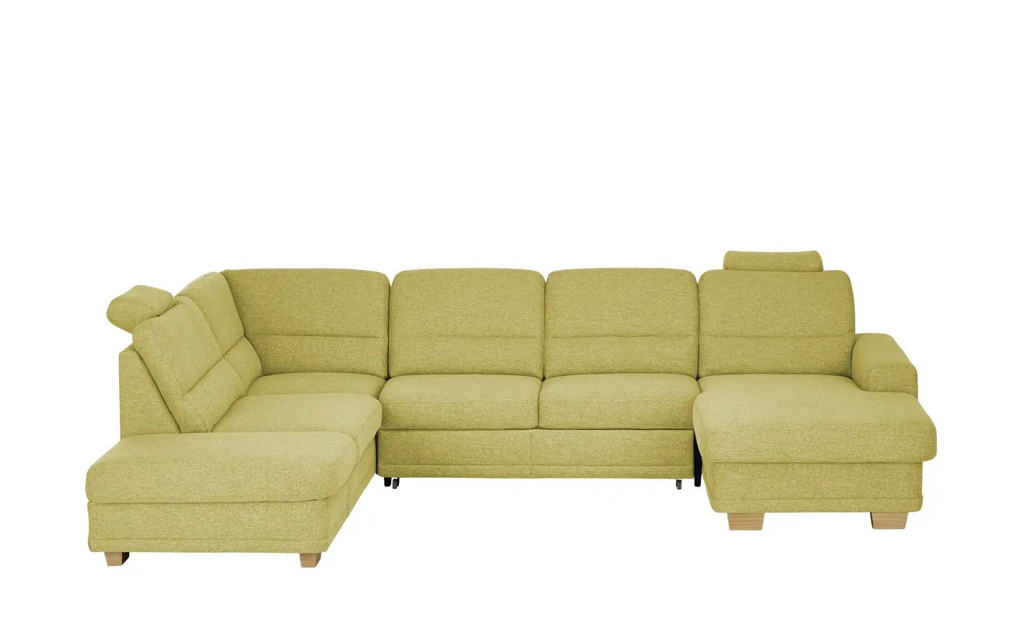 meinSofa Wohnlandschaft  Marc ¦ grün ¦ Maße (cm): B: 311 H: 85 T: 234 Polst günstig online kaufen