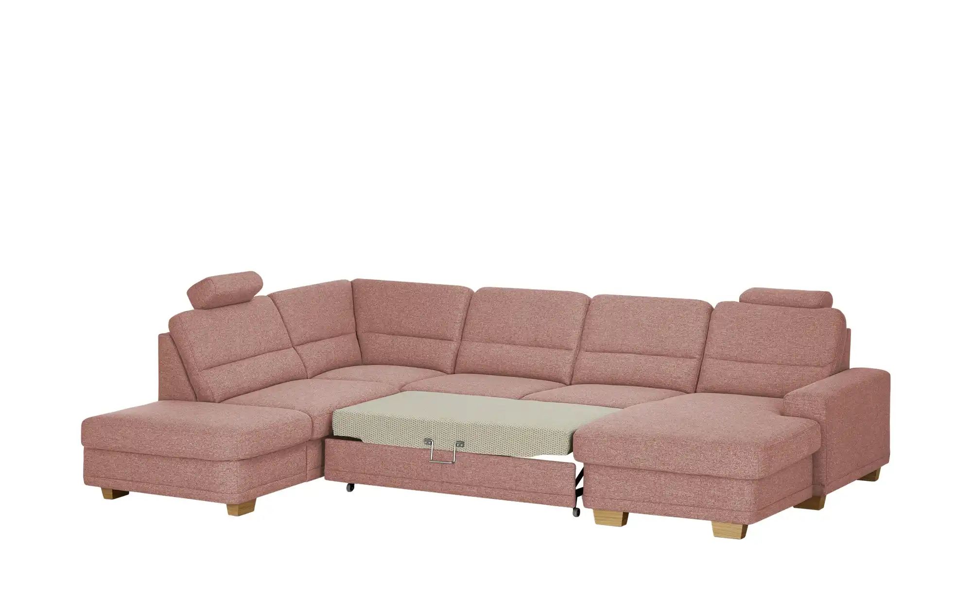 Thumbnail - meinSofa Wohnlandschaft  Marc ¦ rosa/pink ¦ Maße (cm): B: 311 H: 85 T: 234.0 Polstermöbel > Sofas > Schlafsofas - Höffne...