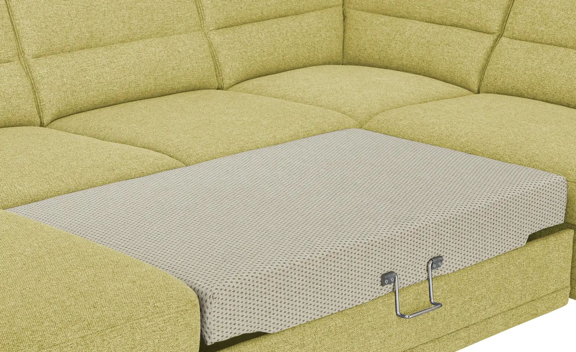 Thumbnail - meinSofa Wohnlandschaft Marc ¦ grün ¦ Maße (cm): B: 311 H: 85 T: 234.0 Polstermöbel > Sofas > Schlafsofas - Höffner