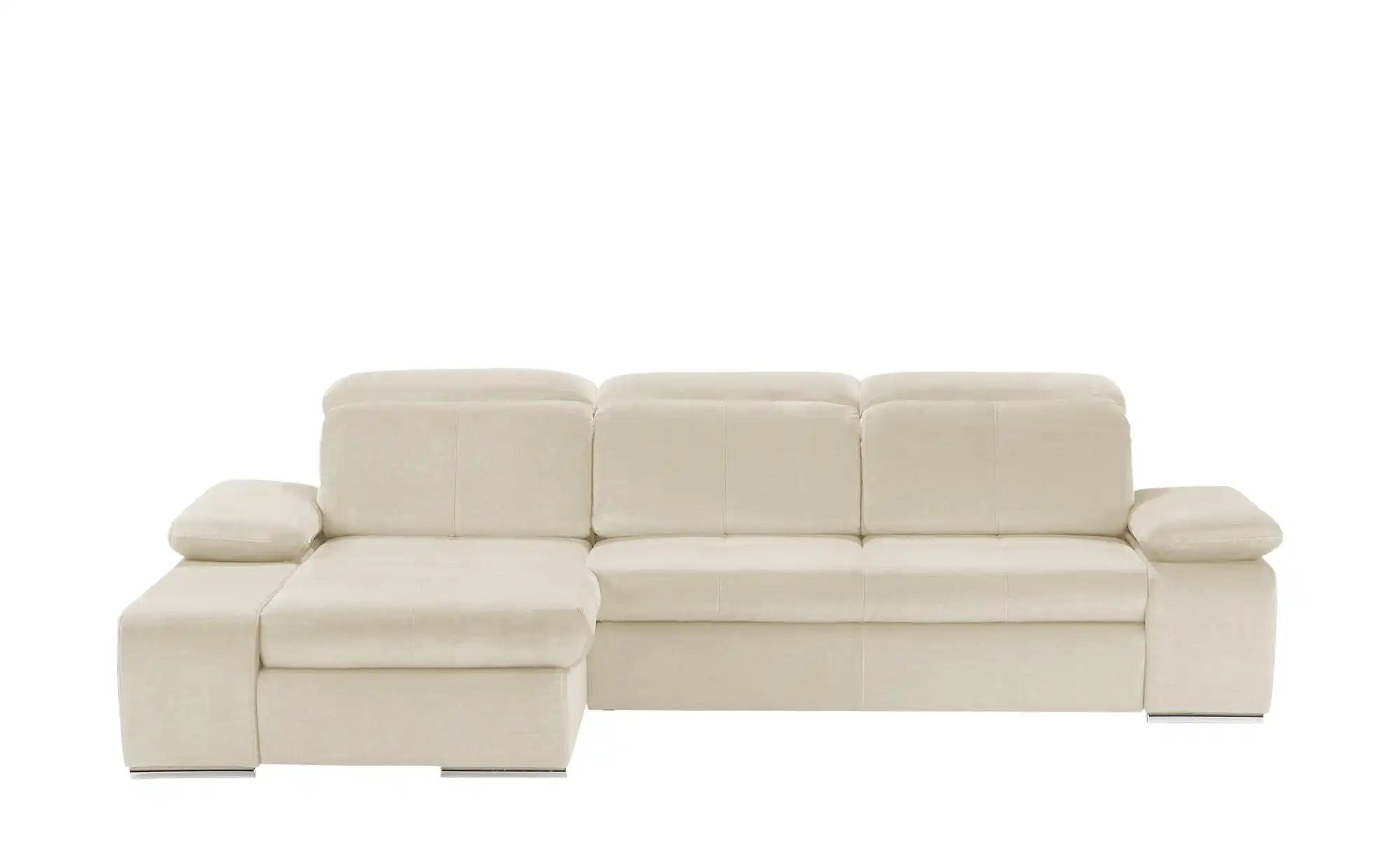 switch Ecksofa aus Mikrofaser Avilla ¦ beige ¦ Maße (cm): B: 285 H: 86 T: 1 günstig online kaufen