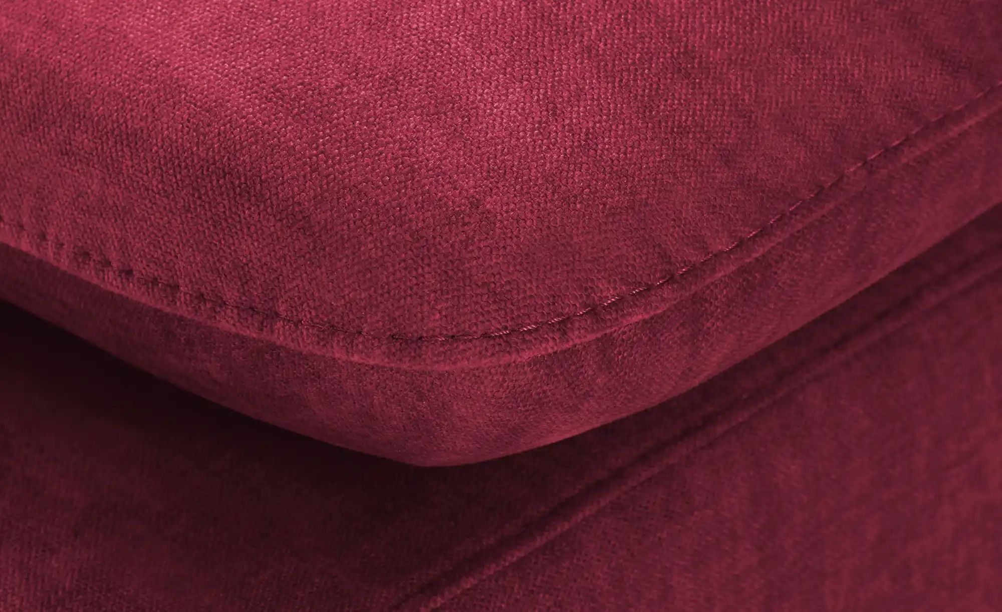 switch Ecksofa aus Mikrofaser Avilla ¦ rot ¦ Maße (cm): B: 285 H: 86 T: 187 günstig online kaufen