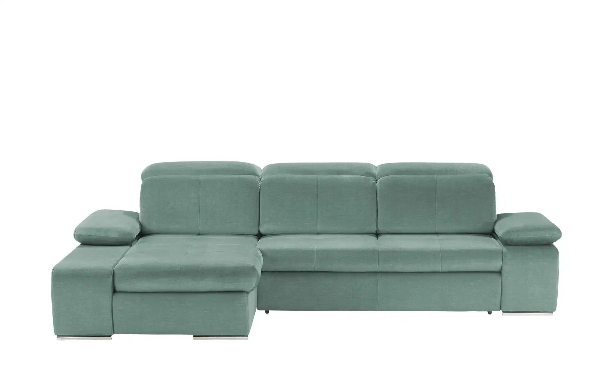 switch Ecksofa aus Mikrofaser Avilla ¦ türkis/petrol ¦ Maße (cm): B: 285 H: günstig online kaufen