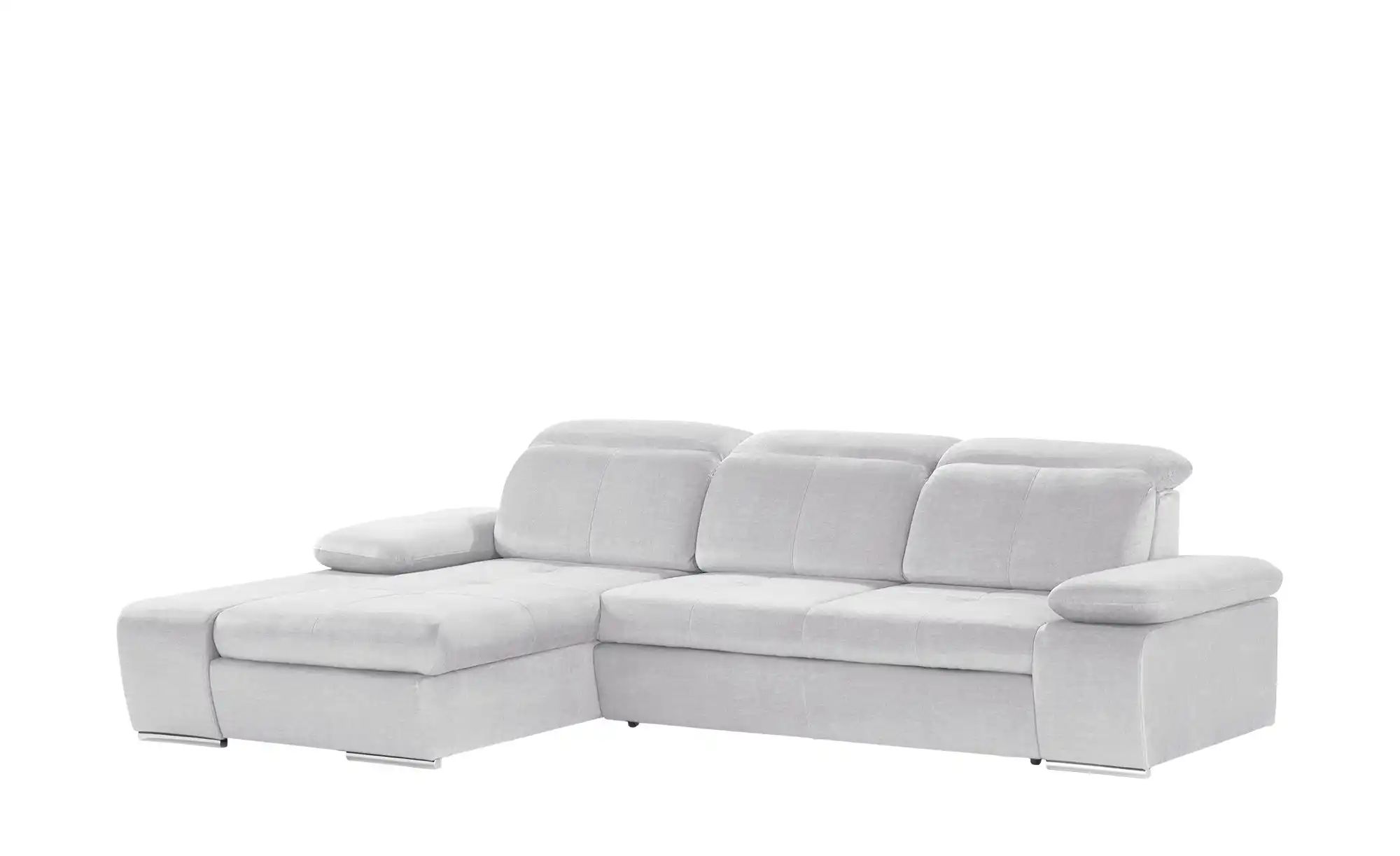 switch Ecksofa aus Mikrofaser Avilla ¦ grau ¦ Maße (cm): B: 285 H: 86 T: 18 günstig online kaufen