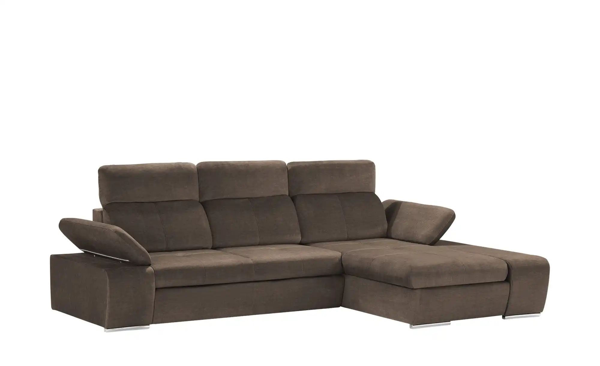 Thumbnail - switch Ecksofa aus Mikrofaser Avilla ¦ braun ¦ Maße (cm): B: 285 H: 86 T: 187.0 Polstermöbel > Sofas > Ecksofas - Höffne...