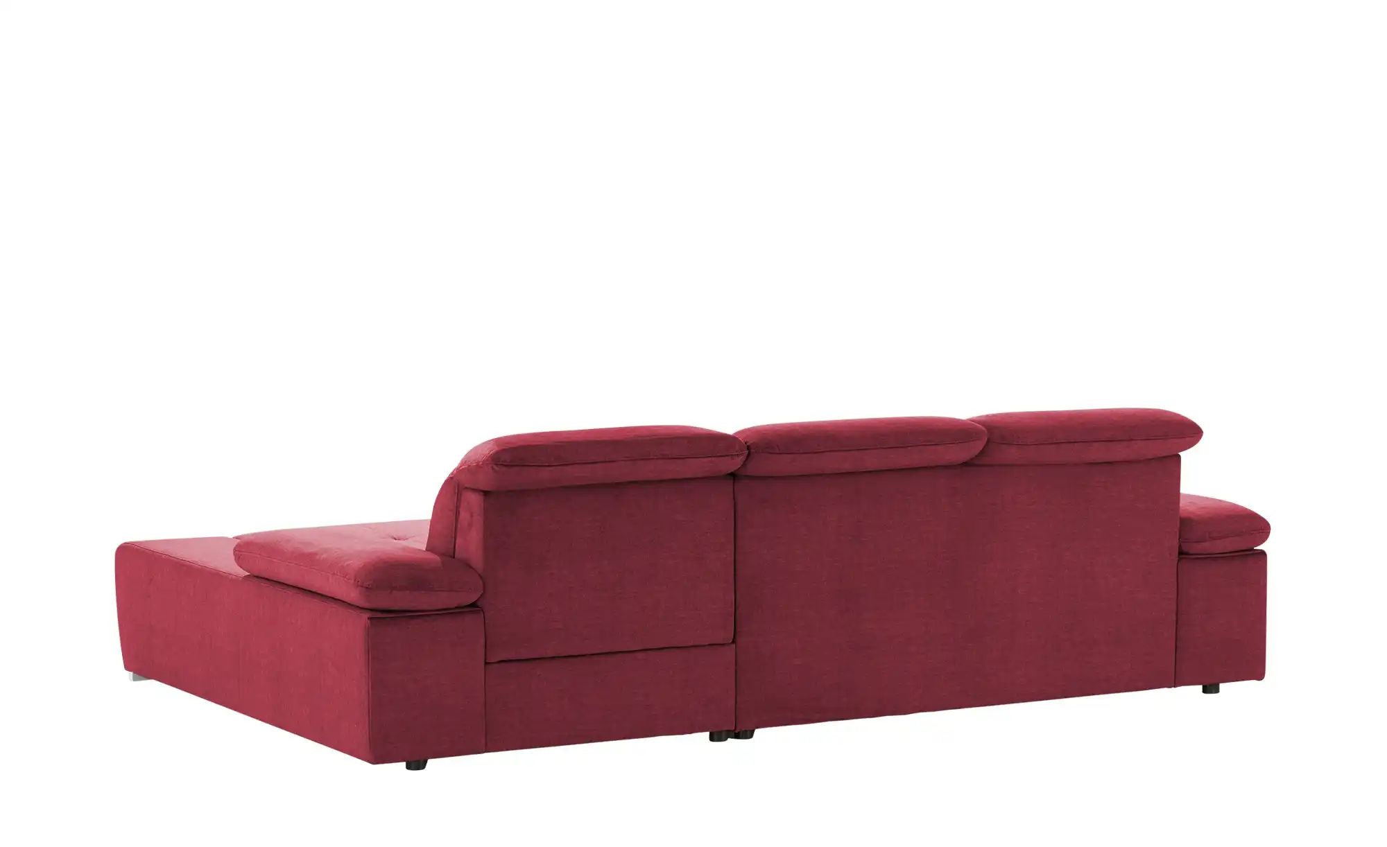 switch Ecksofa aus Mikrofaser Avilla ¦ rot ¦ Maße (cm): B: 285 H: 86 T: 187 günstig online kaufen